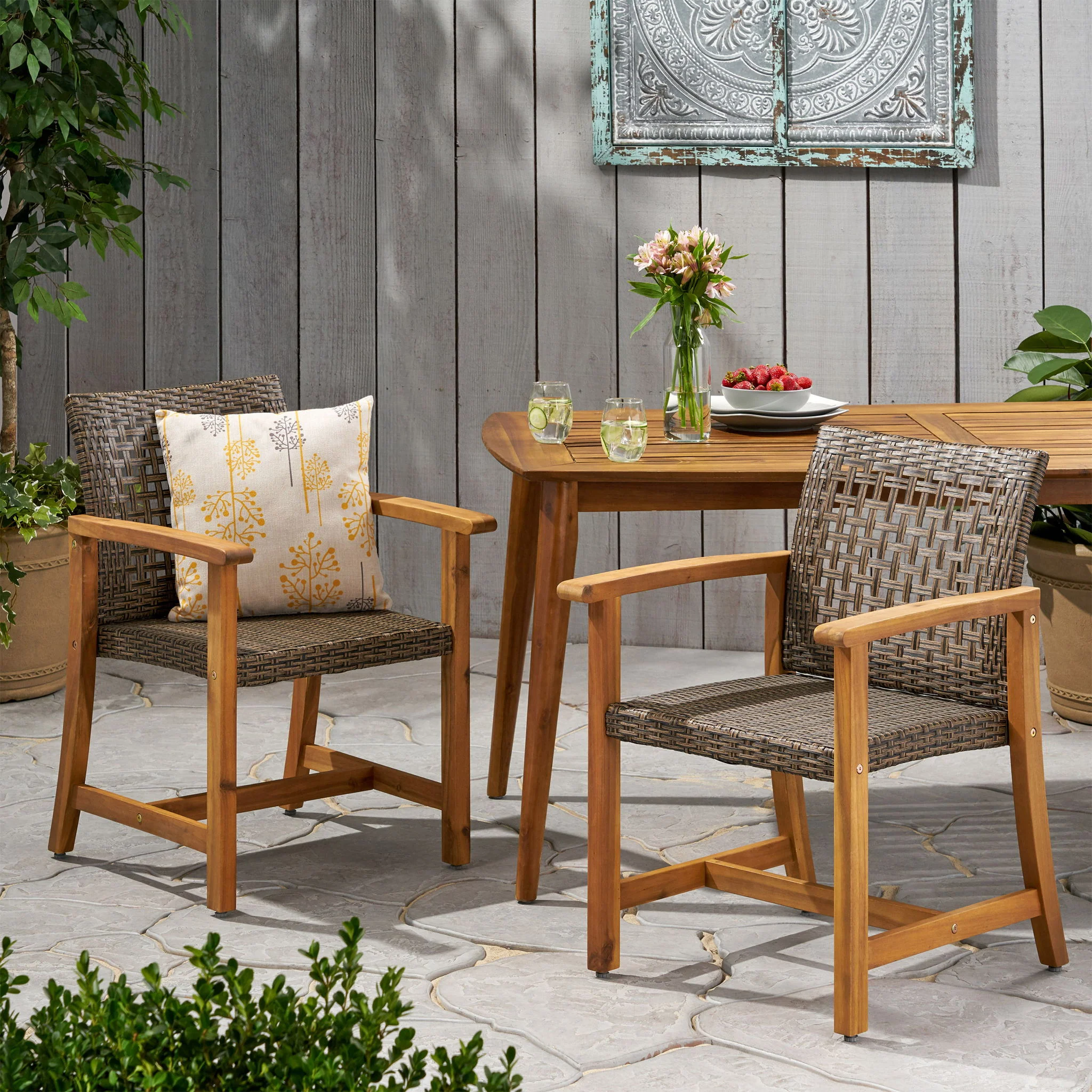 Hampton - Dining Chair (Set of 2) - Brown - Image 4