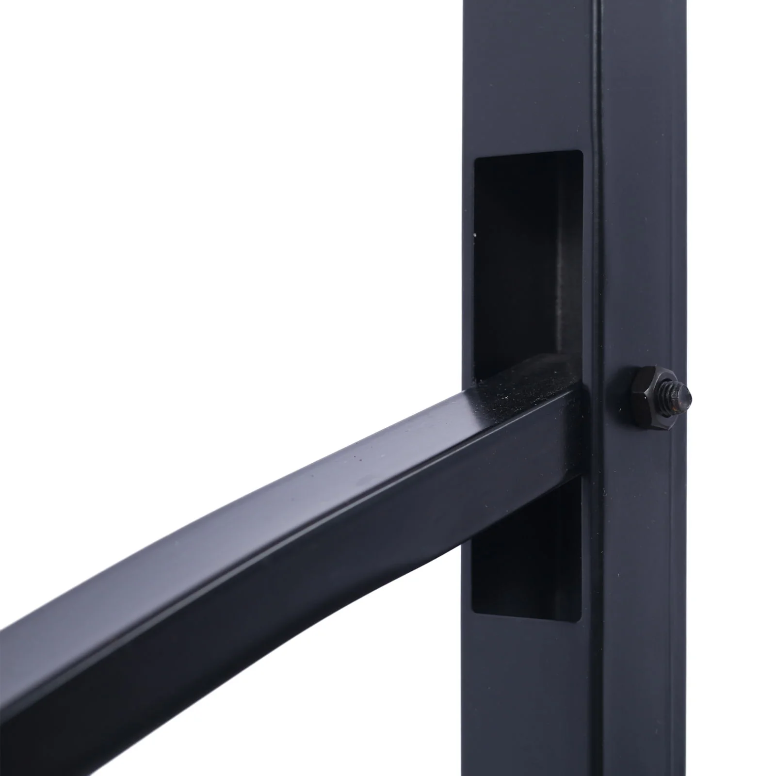 Handrails For Outdoor Steps, Fit 1 Or 3 Steps Outdoor Stair Railing, Flexible Front Porch Hand Rail, Transitional Handrails For Concrete Steps Or Wooden Stairs - Black - Image 9