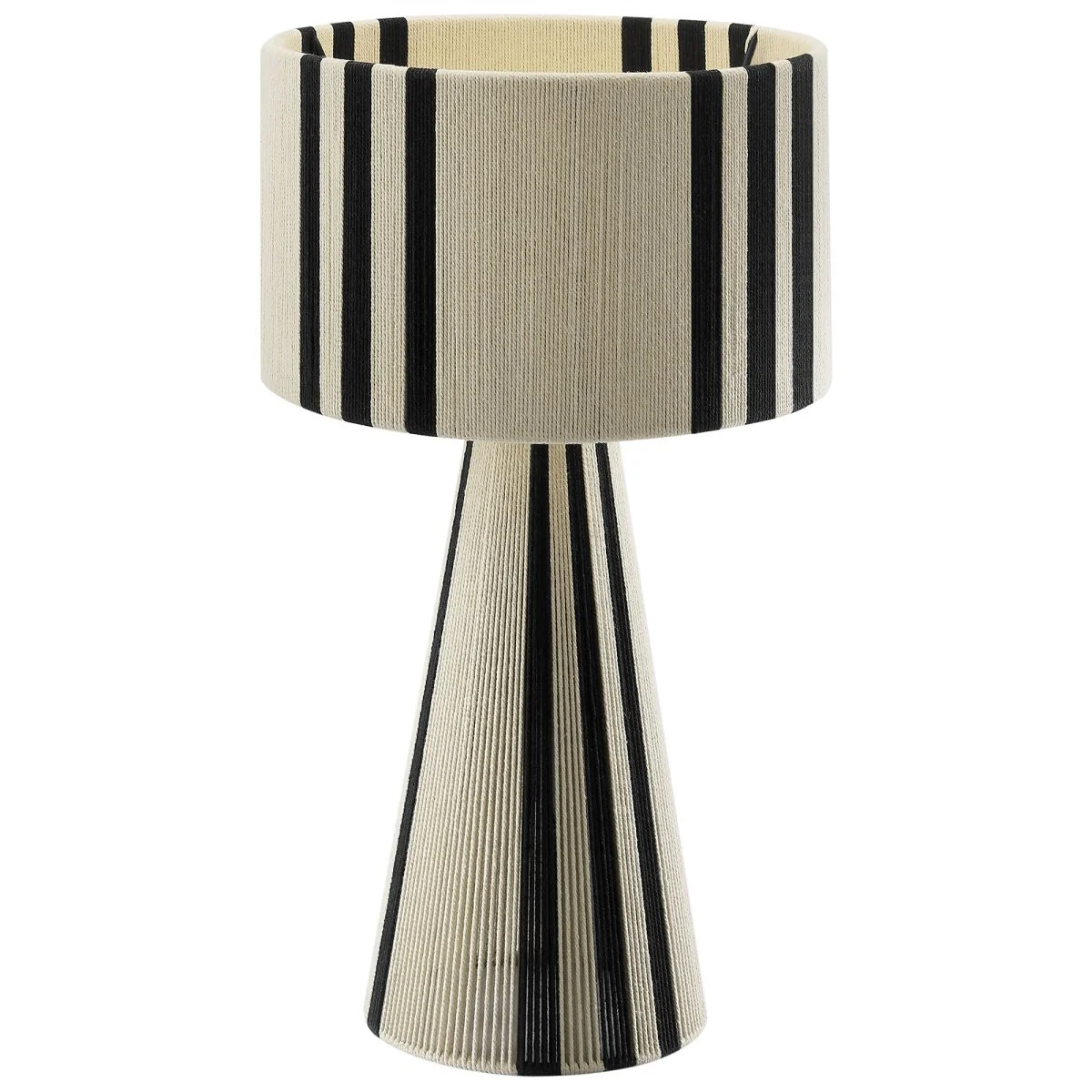 Handwoven Cotton Thread Table Lamp – Decorative Ambient Lighting for Home - Image 27