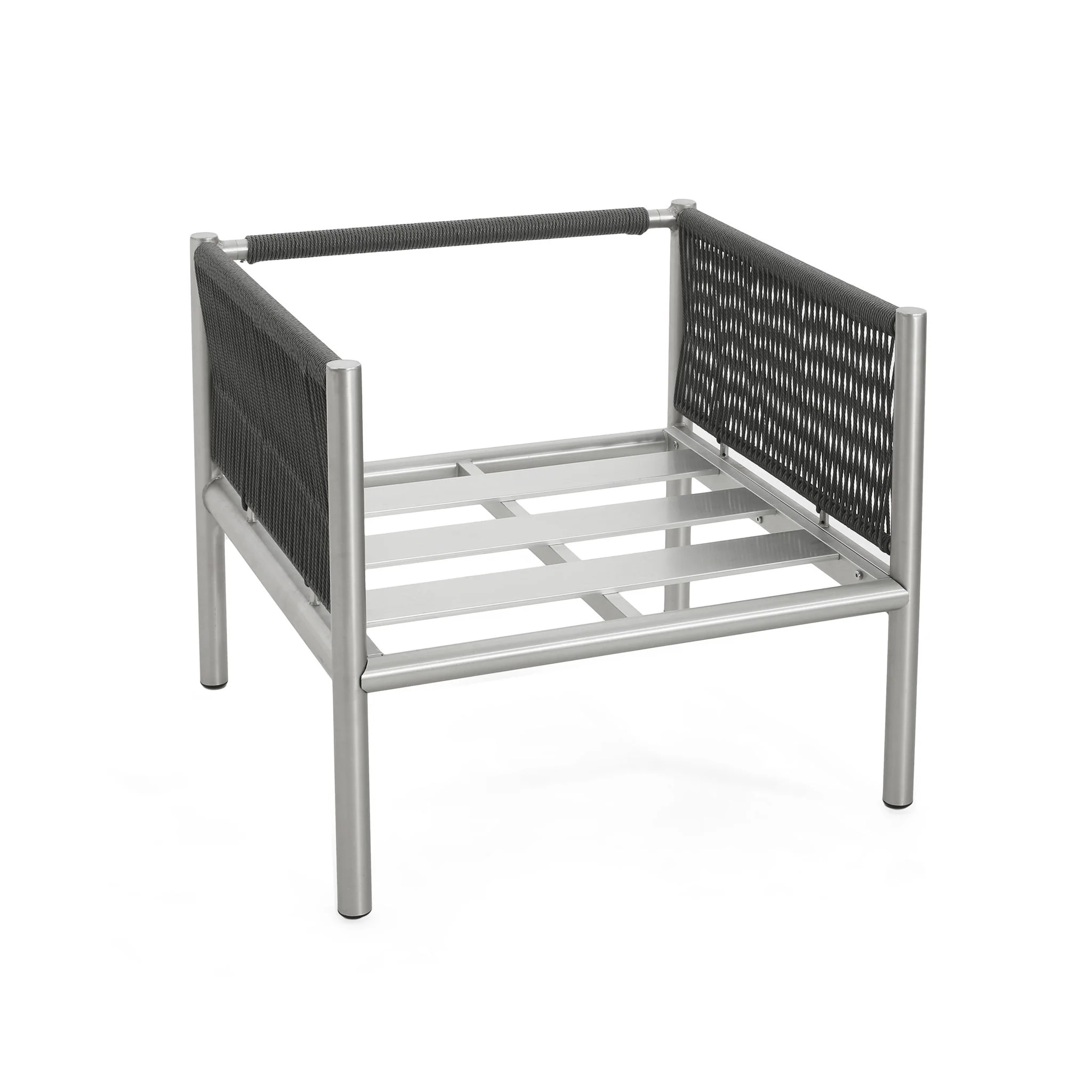 Hargrove - Club Chair - Silver / Gray - Image 4