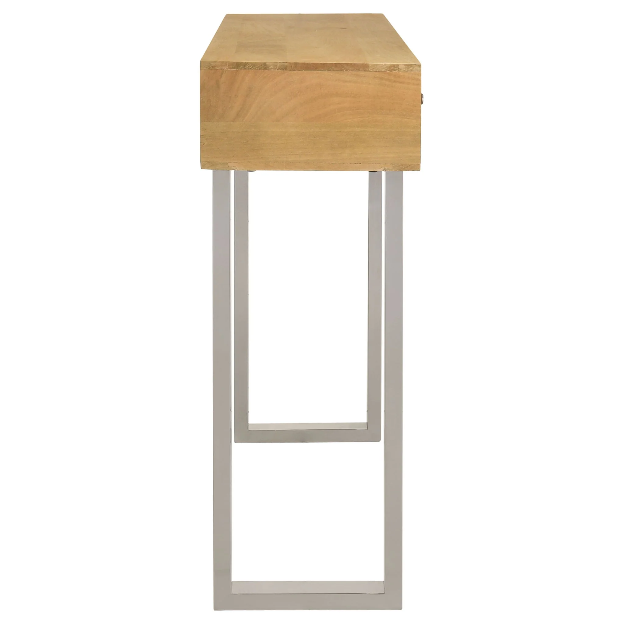 Harmony - 2 Drawer Table With Sled Base In Tones Accents - Natural - Image 8
