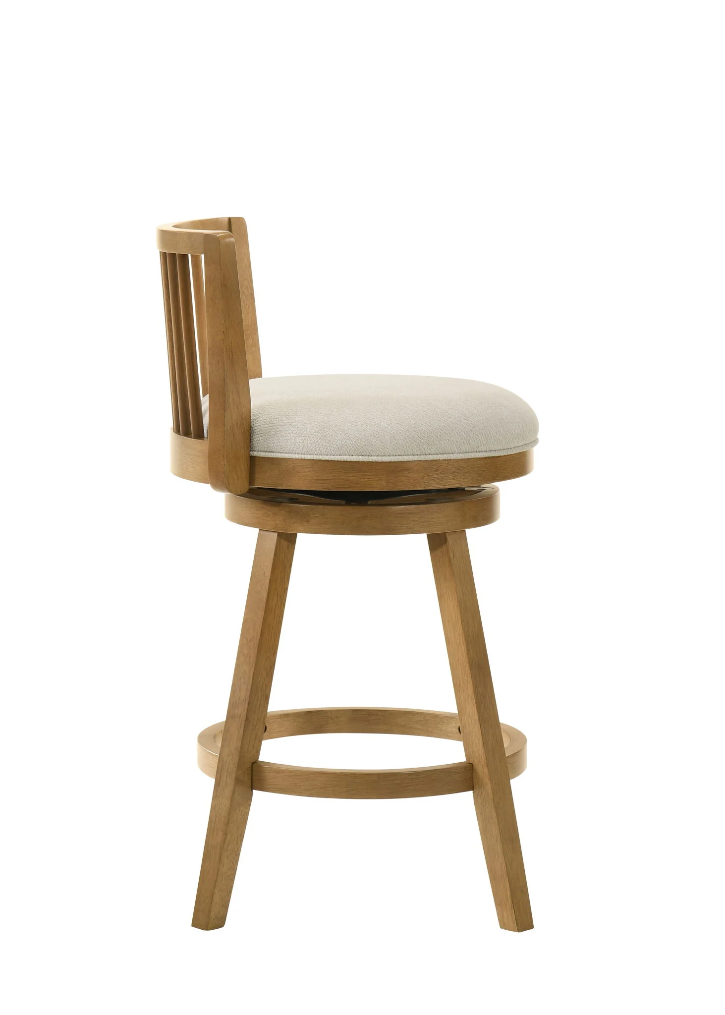 Harper - 30" Amber Glow Bar Height Rubberwood Swivel Barstool - Image 22