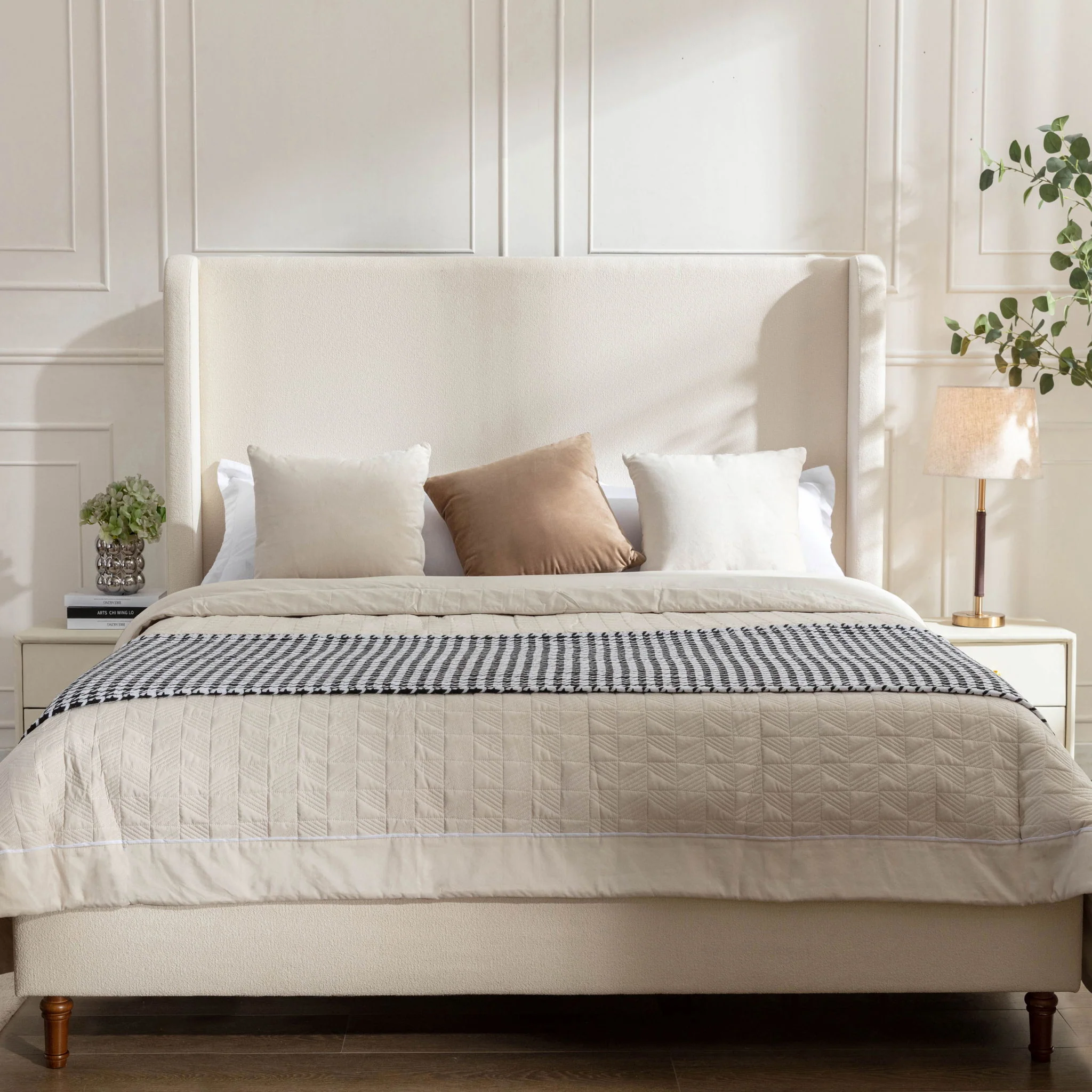 Harper - Tall Headboard Upholstered Bed - Image 5