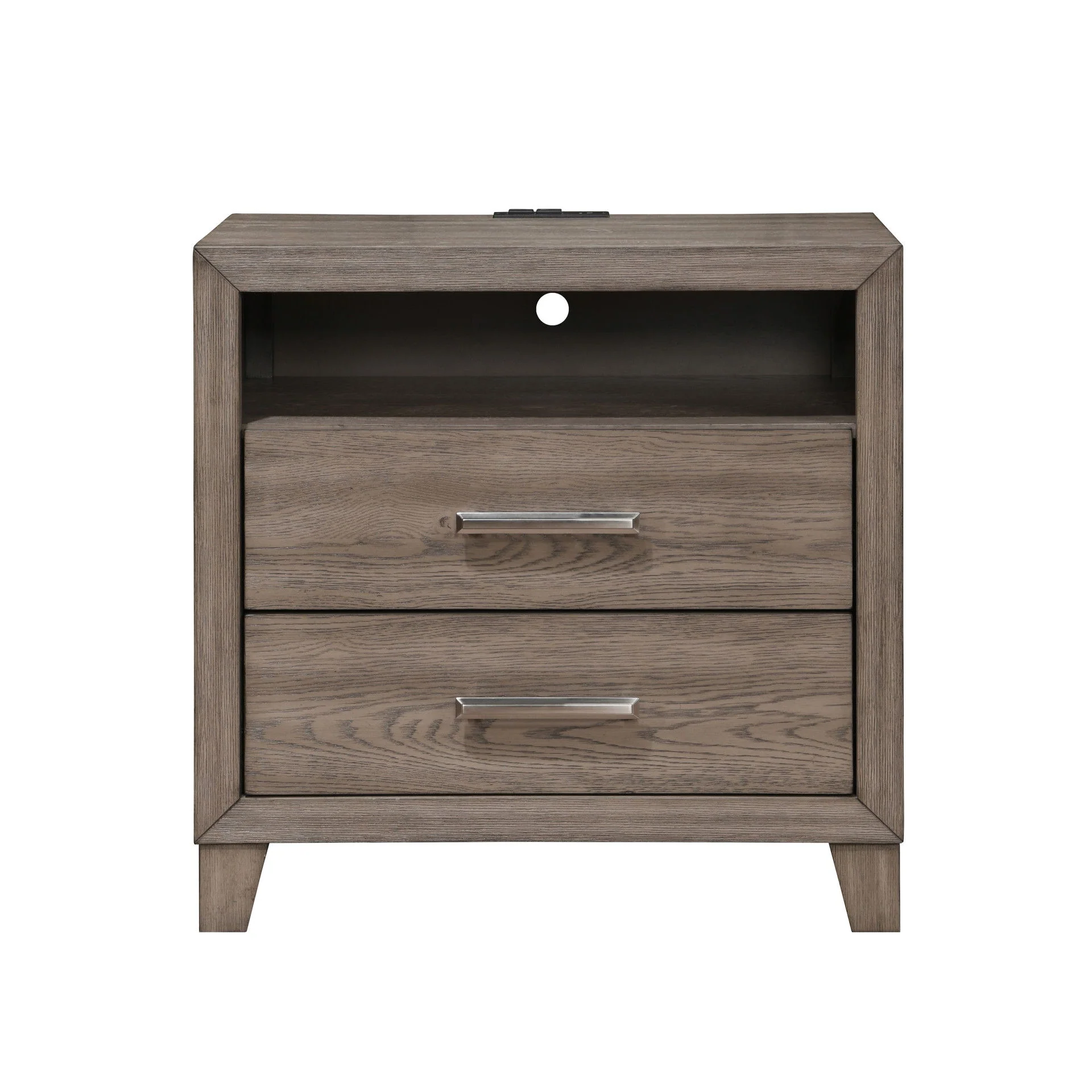 Harrisburg - 2 Drawer Nightstand - Walnut - Image 9