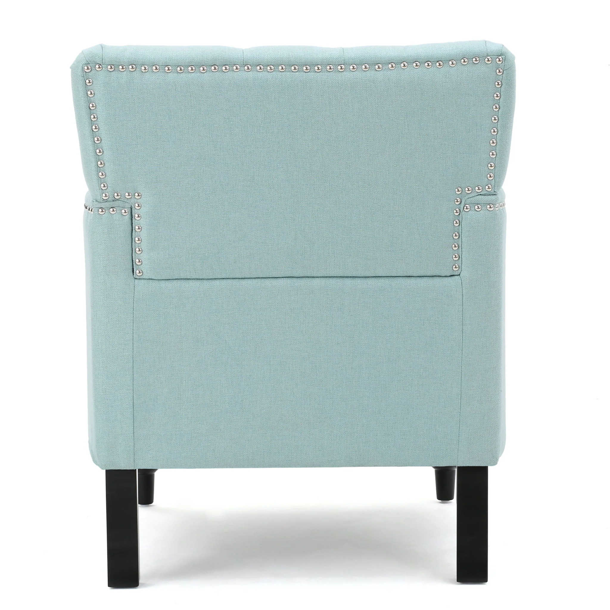 Harrison - Tufted Club Chair With Button Tufted Back And Birch Wood Legs - Image 10