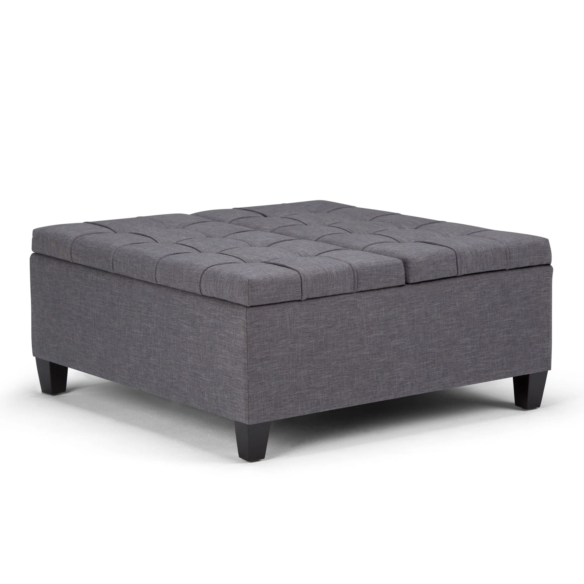 Harrison - Upholstered Coffee Table Storage Ottoman - Image 12