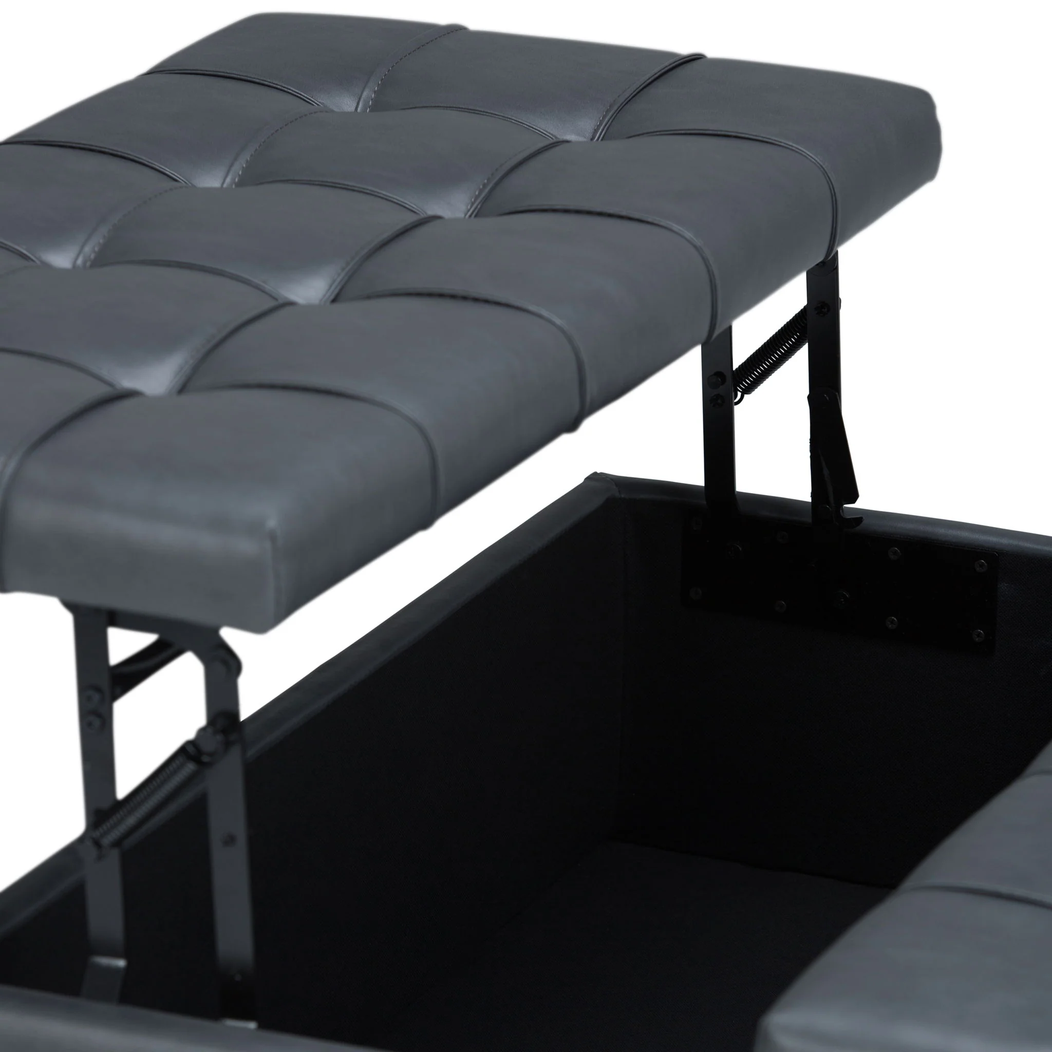 Harrison - Upholstered Coffee Table Storage Ottoman - Image 136