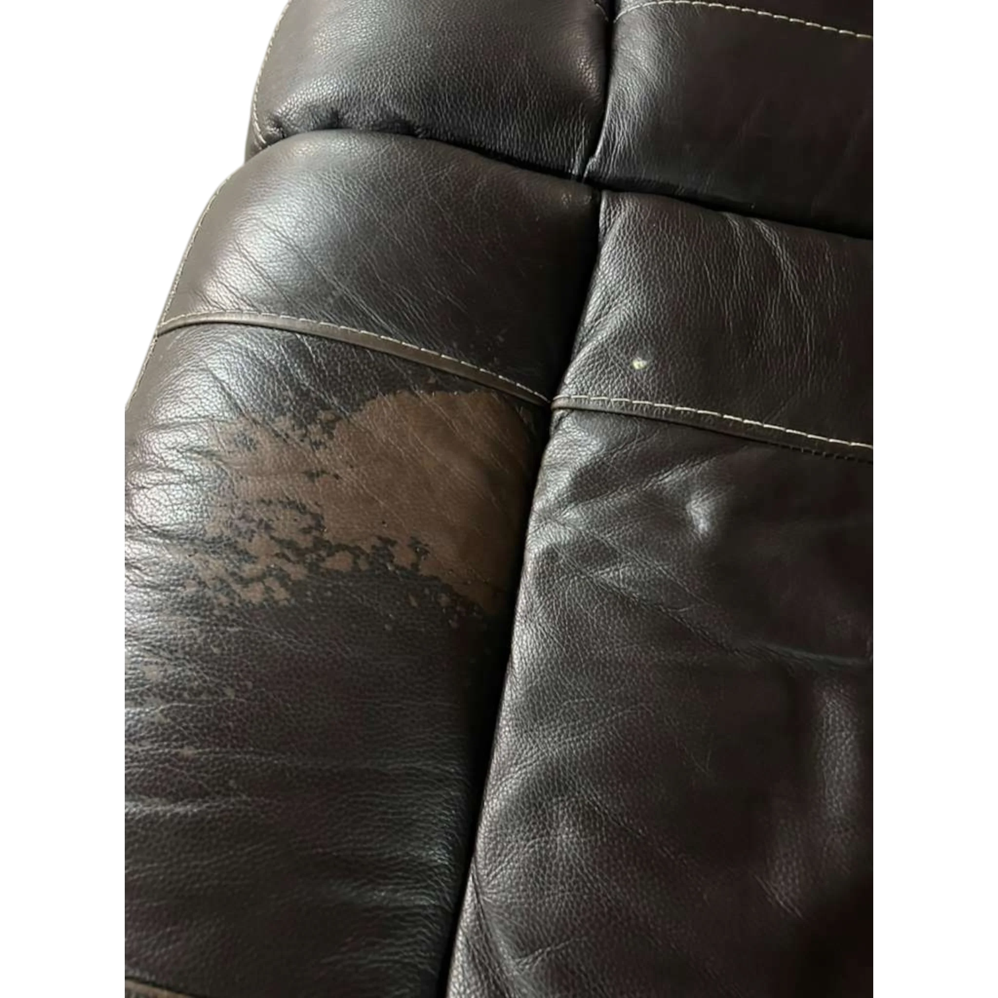 Harvey Leather Power Reclining Sofa with Headrests - Image 6