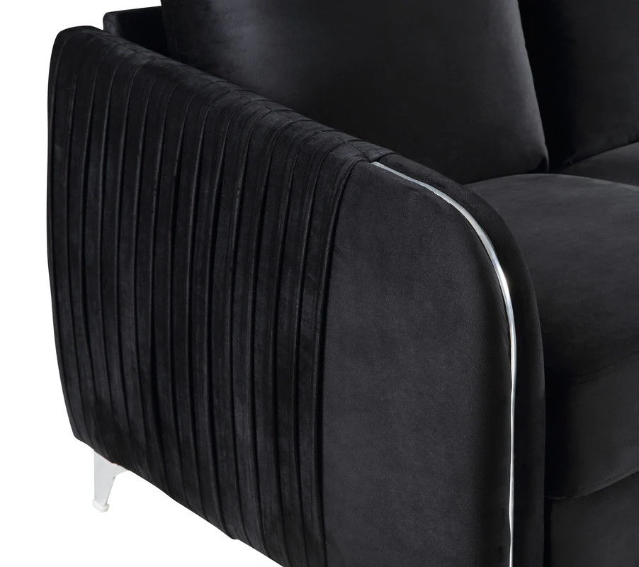 Hathaway - Modern Chic Loveseat Couch - Image 5