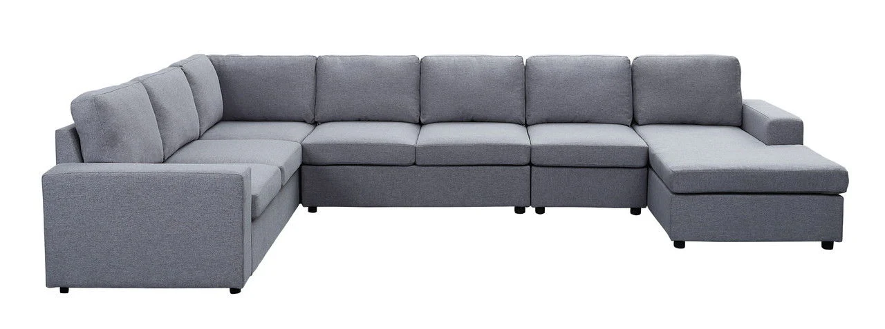 Hayden - 7 Seat Reversible Modular Sectional Sofa Chaise - Image 9
