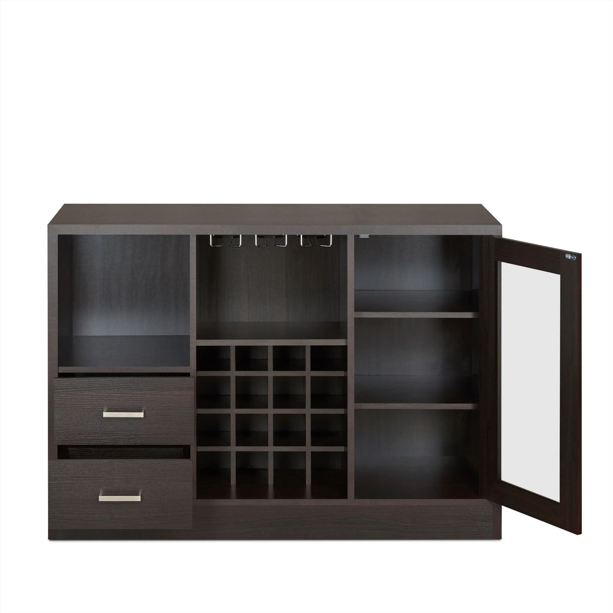 Hazen - Wine Cabinet III - Espresso - Image 7