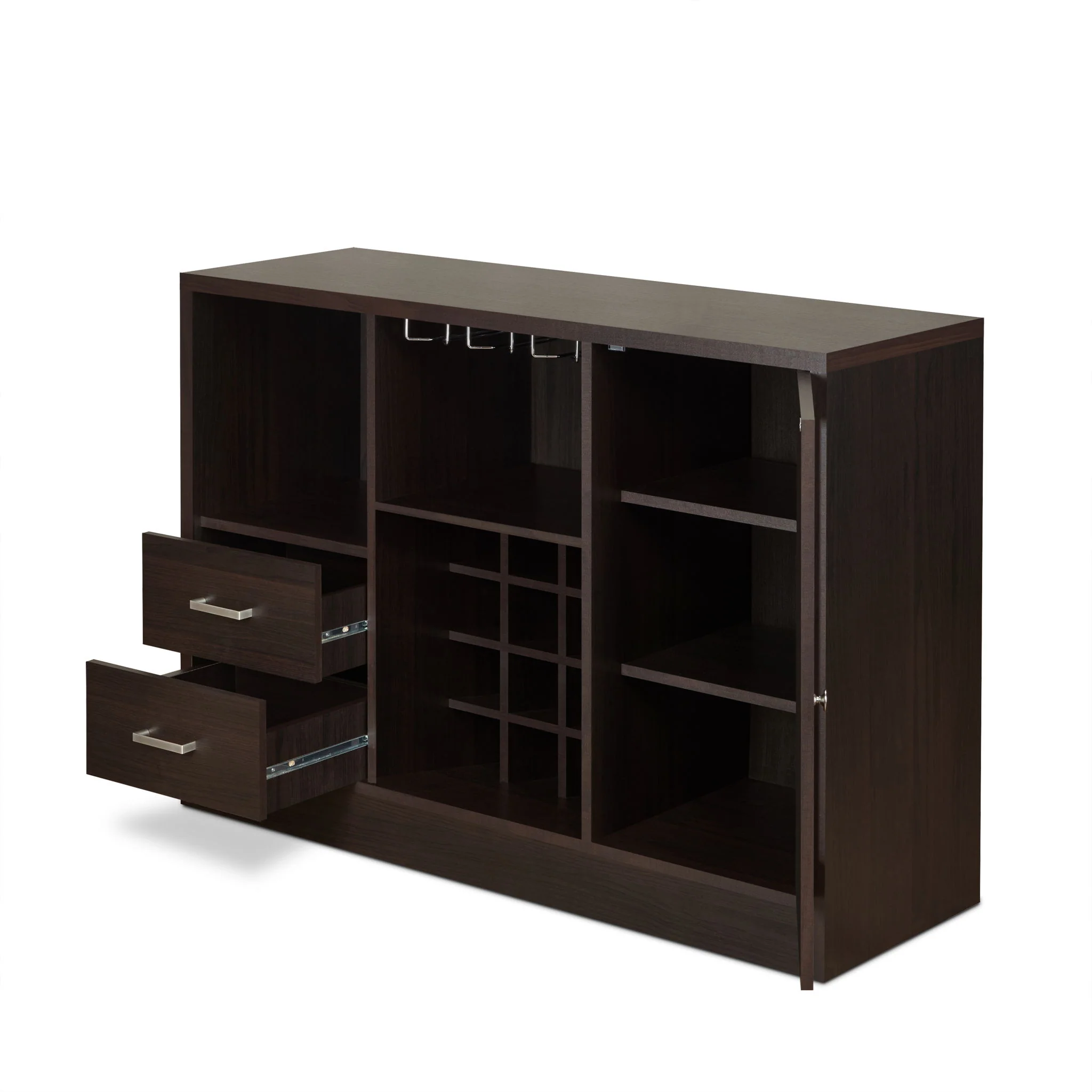 Hazen - Wine Cabinet III - Espresso - Image 9