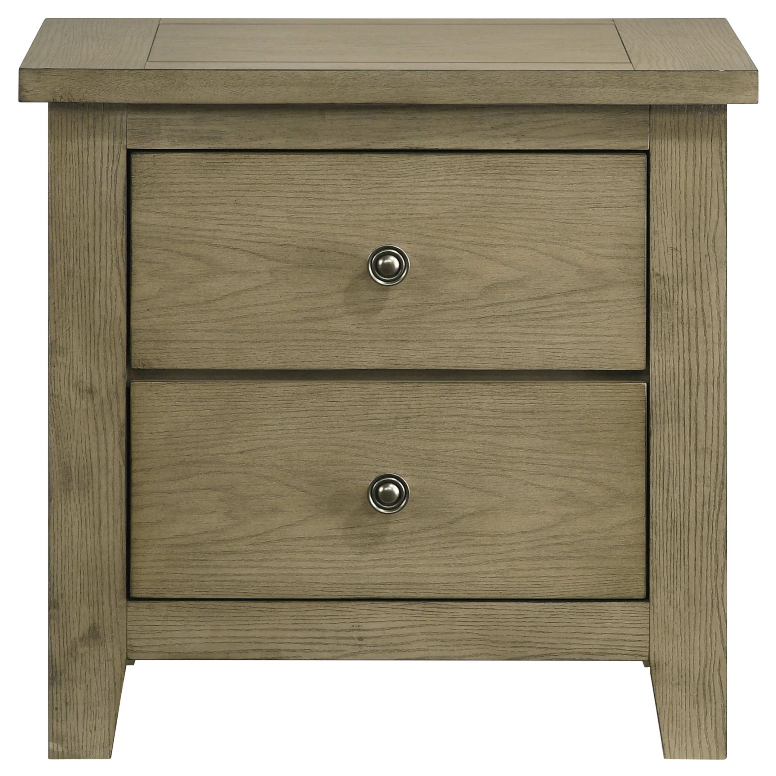 Hazlewood 2-Drawer Nightstand in Vineyard Oak - Image 5