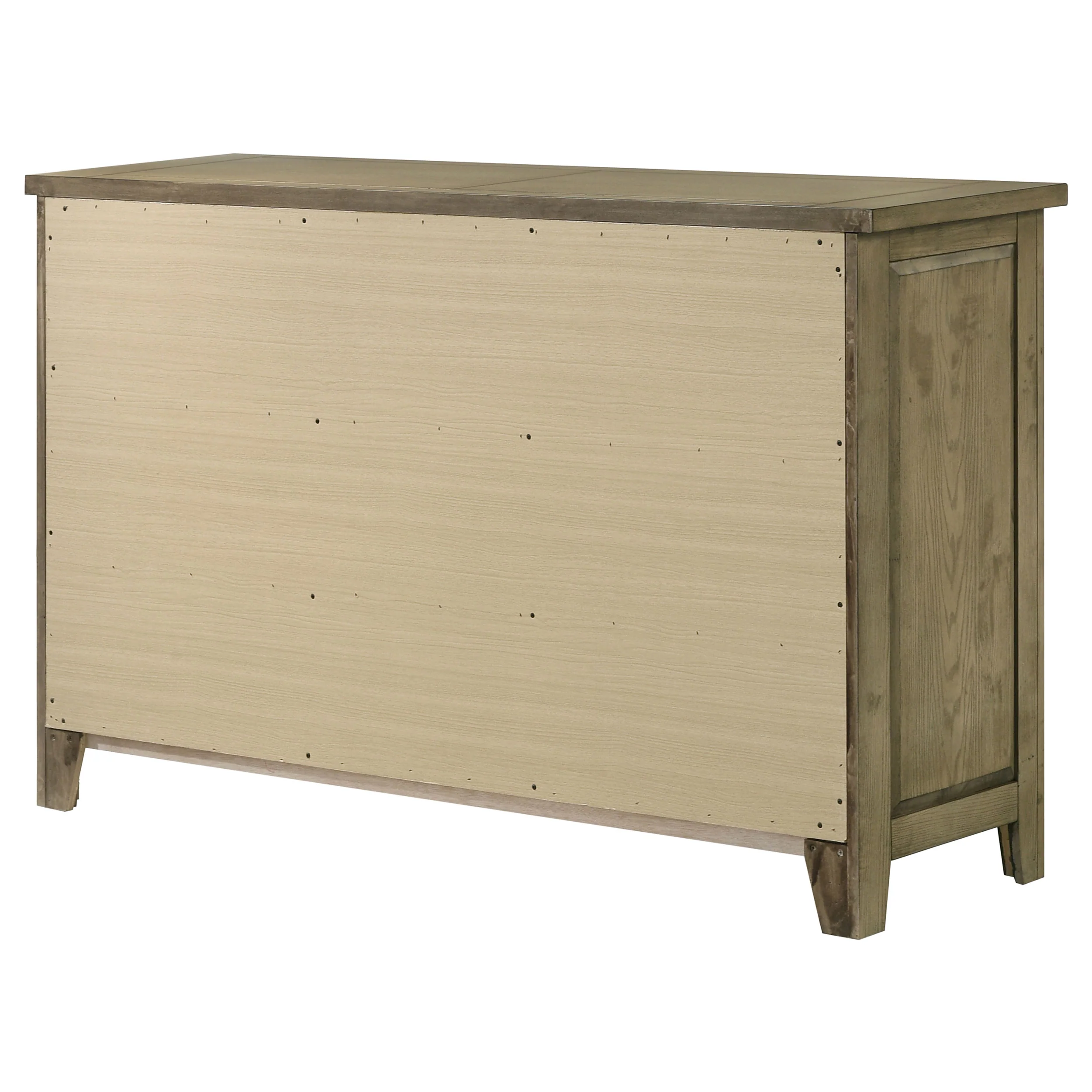 Hazlewood 6-Drawer Bedroom Dresser, Vineyard Oak - Image 10