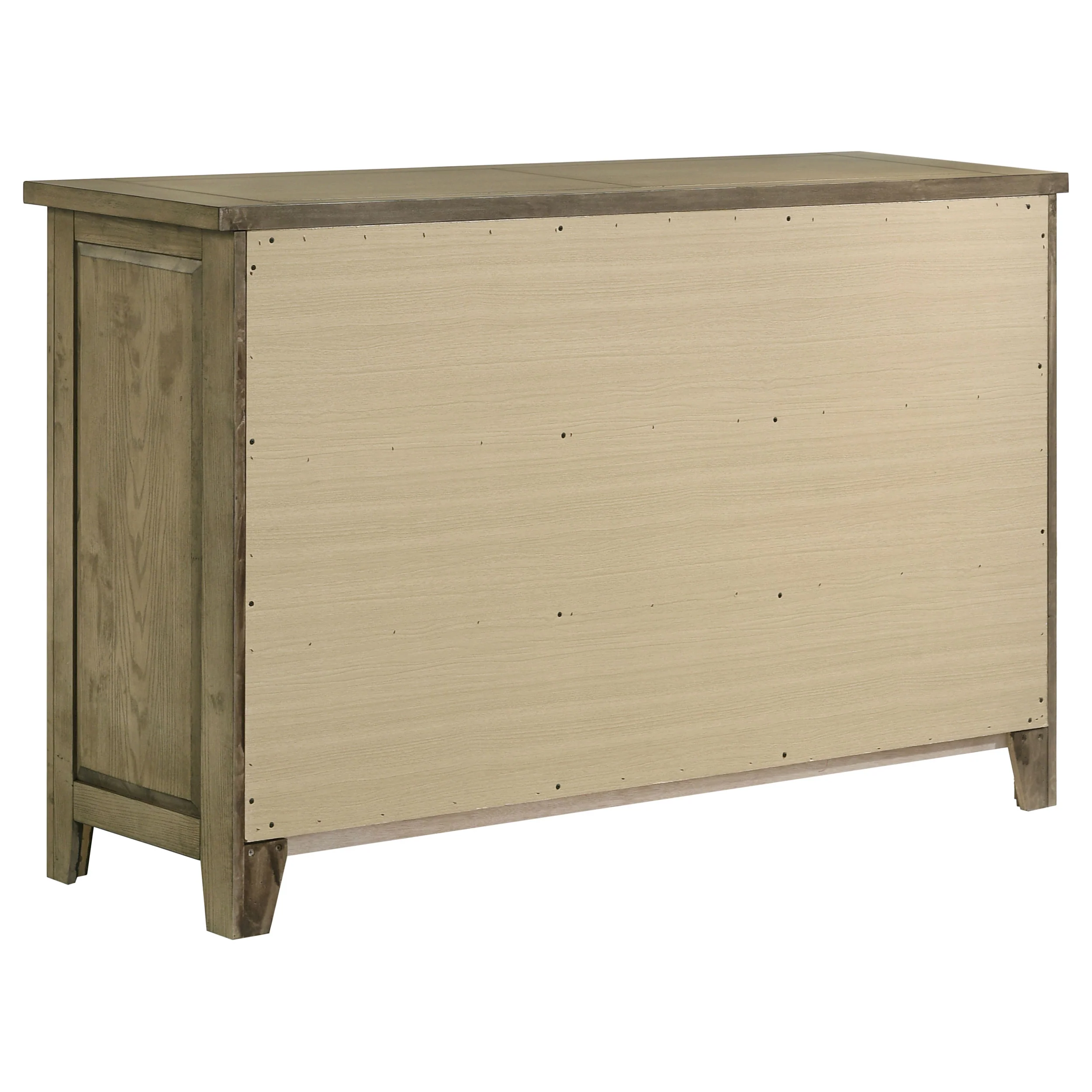 Hazlewood 6-Drawer Bedroom Dresser, Vineyard Oak - Image 9