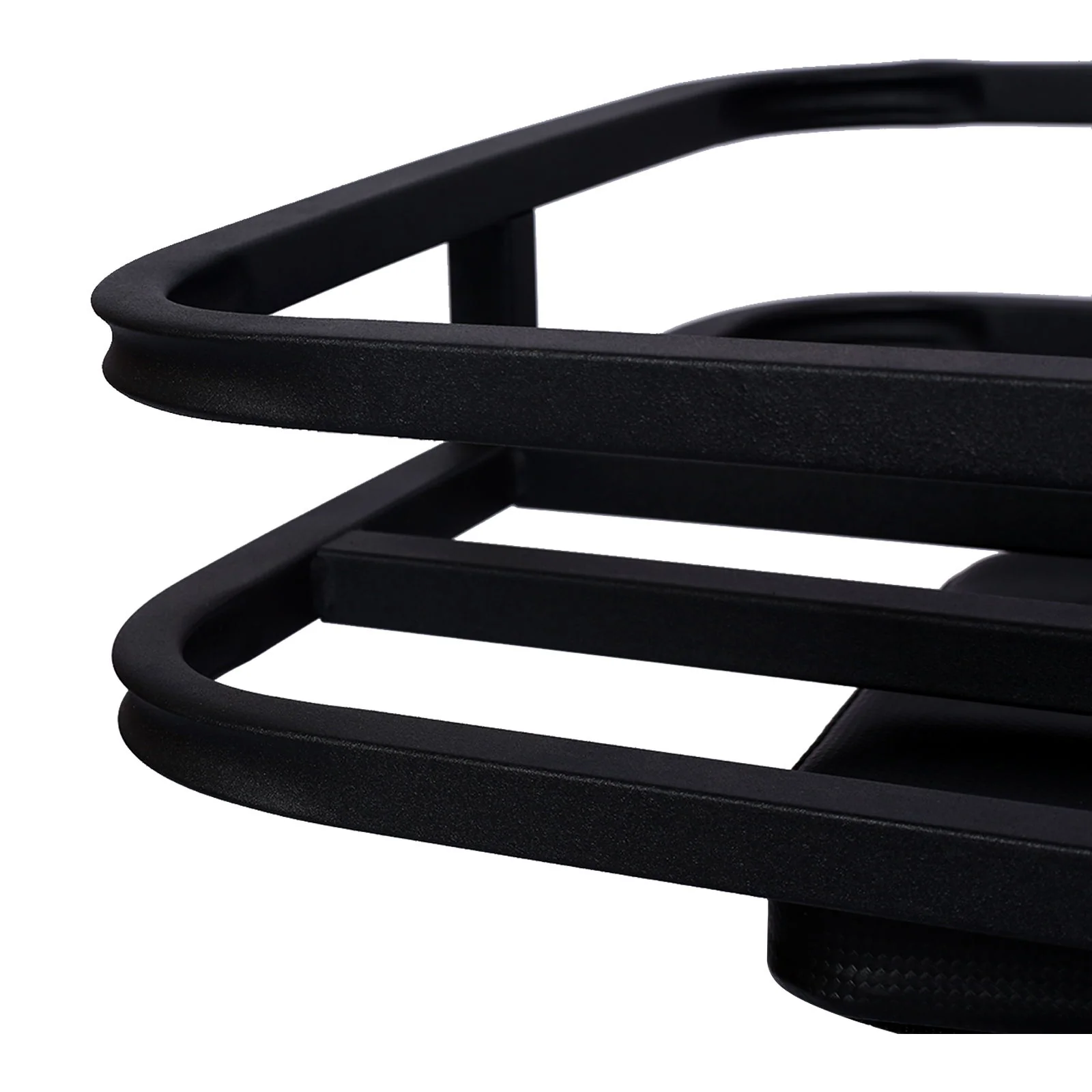 Heavy Duty Steel Hitch Mount Cargo Carrier Rack For SUV, Truck, Car With 2" Receiver - Black - Image 5