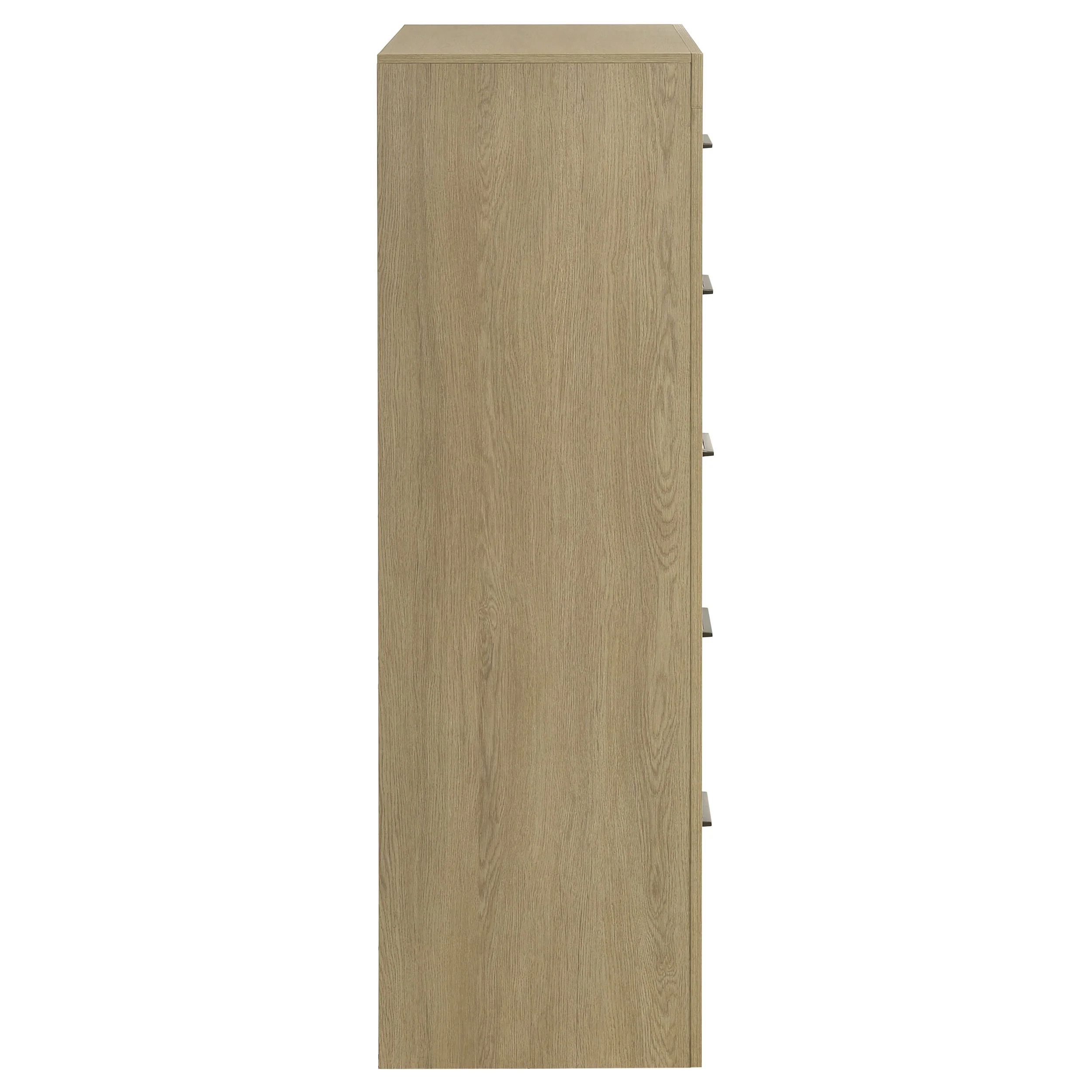 Hendricks 5-Drawer Chest of Drawers in Light Oak - Image 8