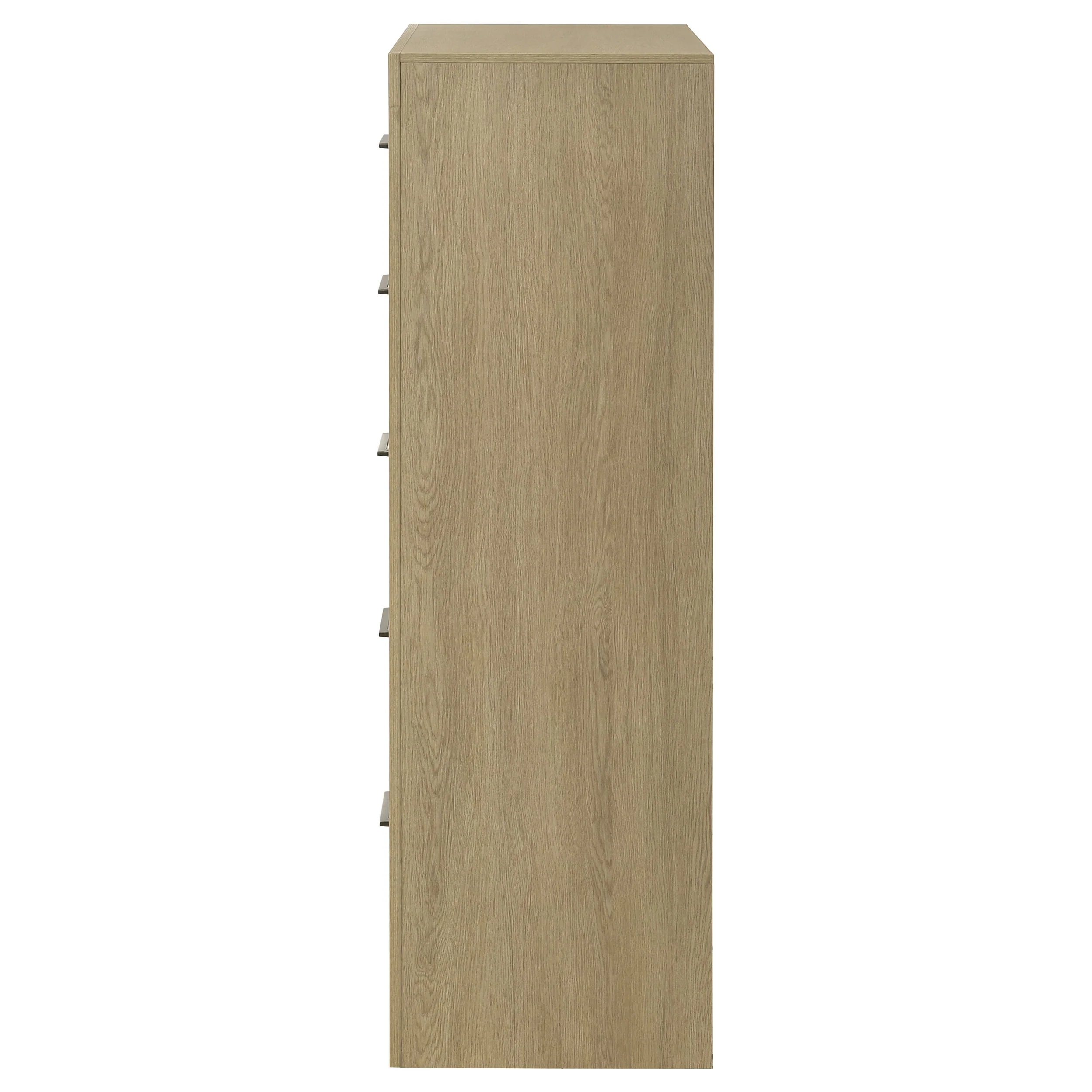 Hendricks 5-Drawer Chest of Drawers Light Oak - Image 2