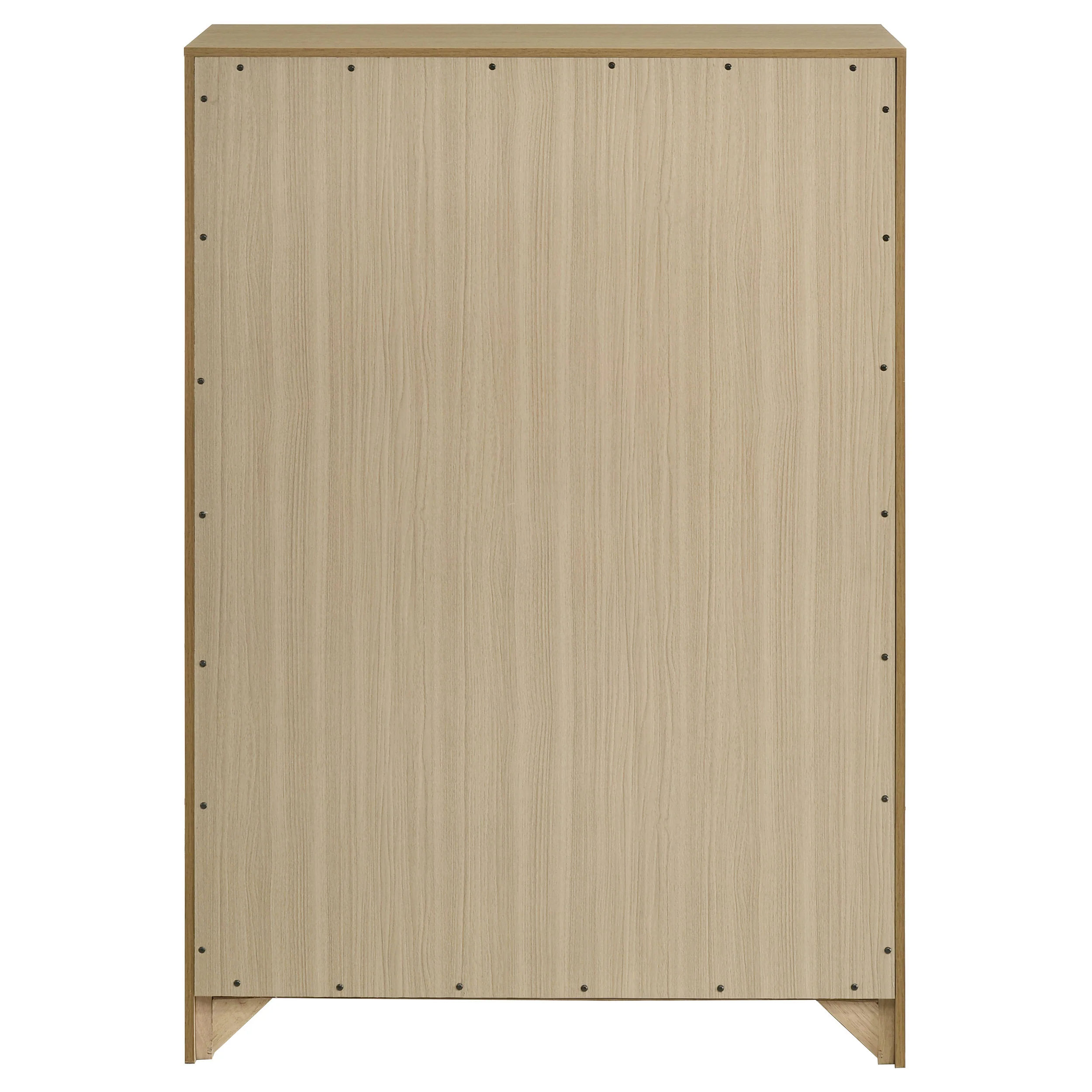 Hendricks 5-Drawer Chest of Drawers Light Oak - Image 9