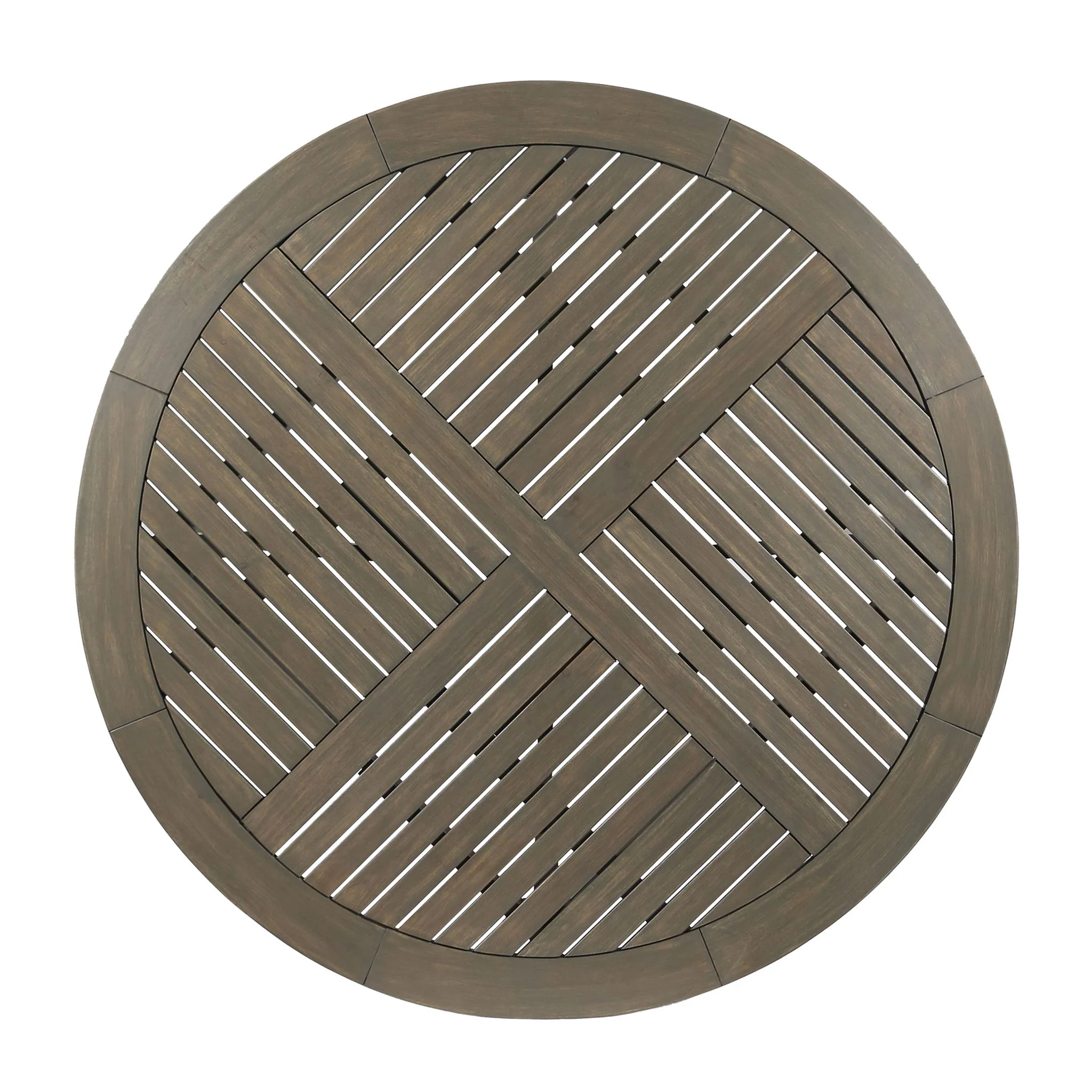 Hermosa - Outdoor Acacia Wood Table Circular Design - Image 15