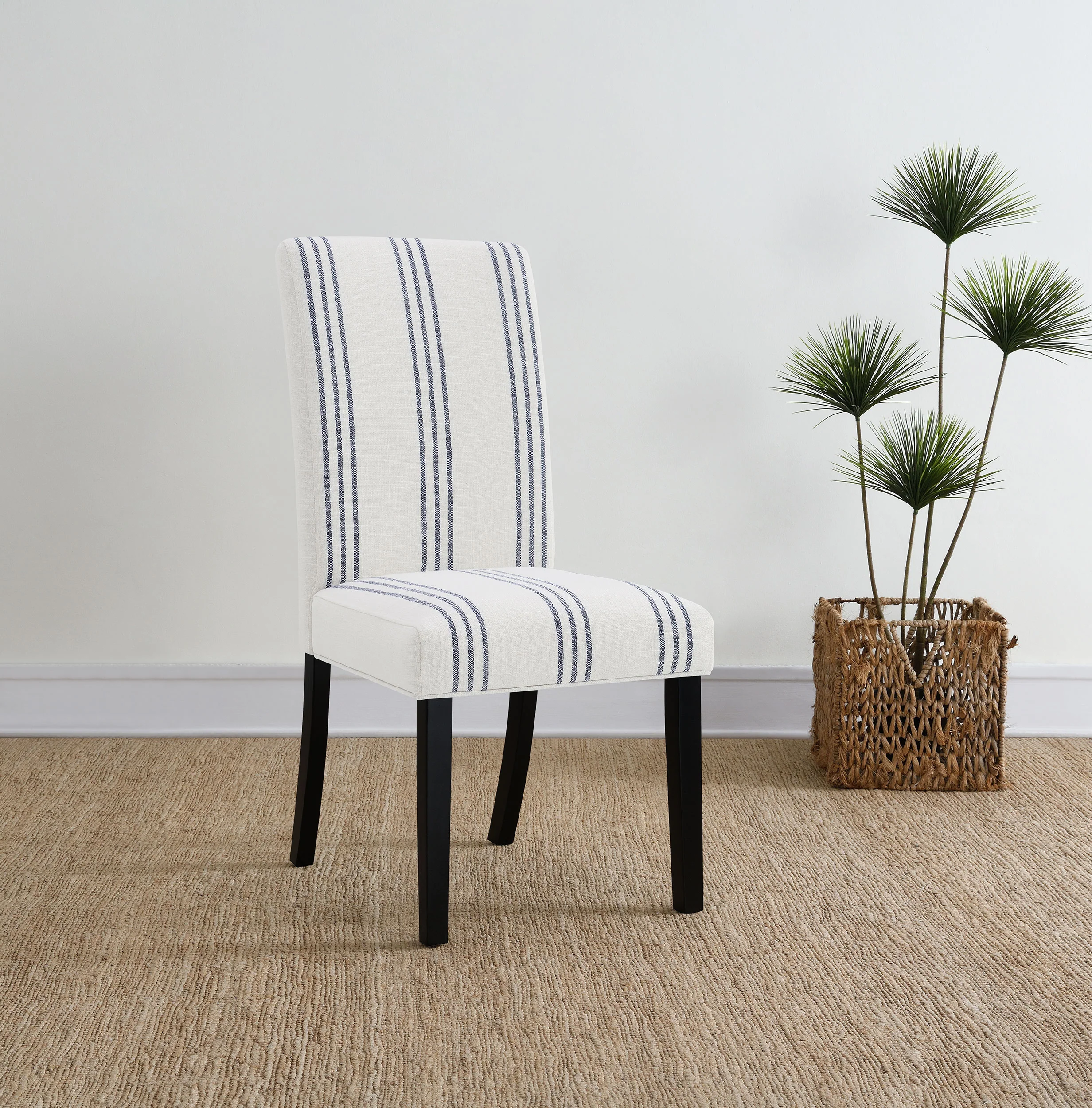 Herran Upholstered Dining Side Chair Beige - Set of 2 - Image 3