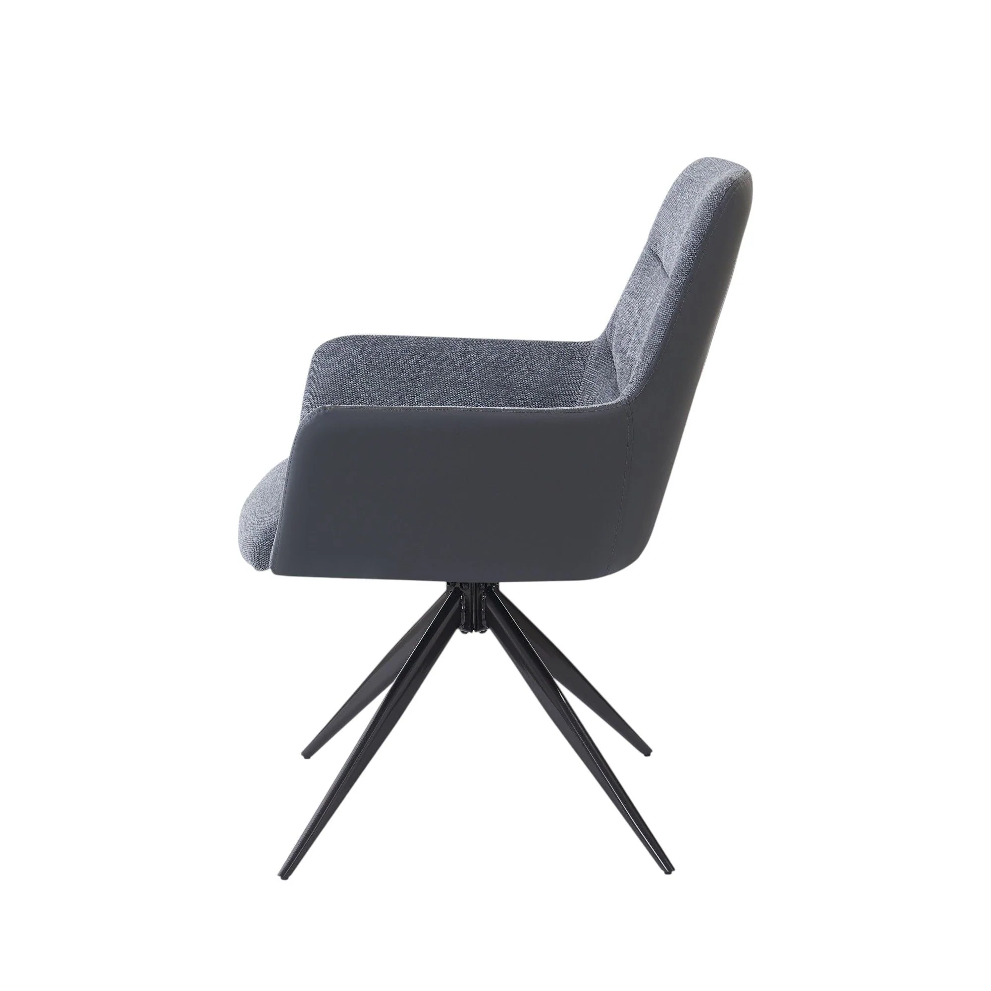 Hester - Arm Chair (Set of 2) - Gray - Image 3