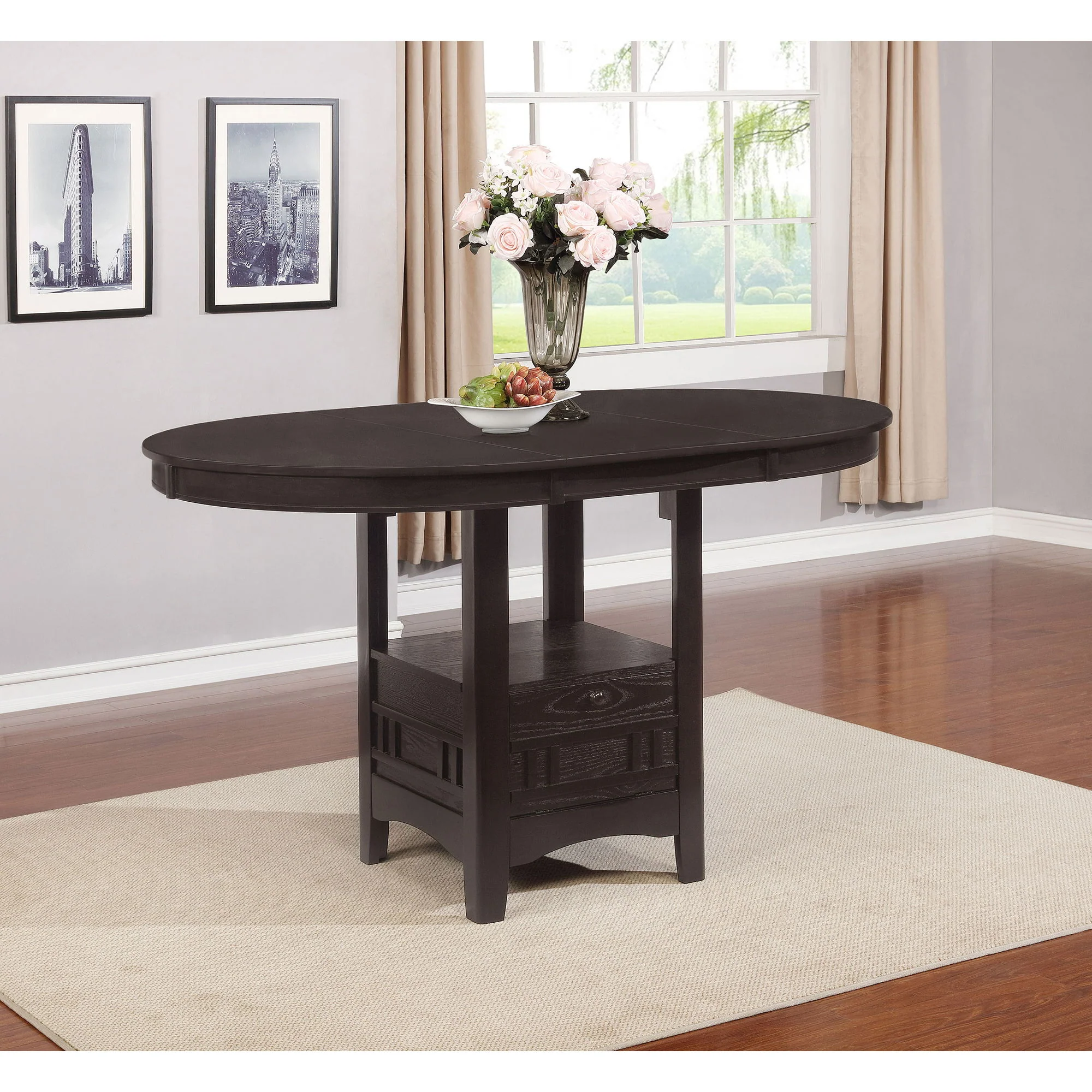 Hester - Extension Counter Dining Table - Espresso - Image 8