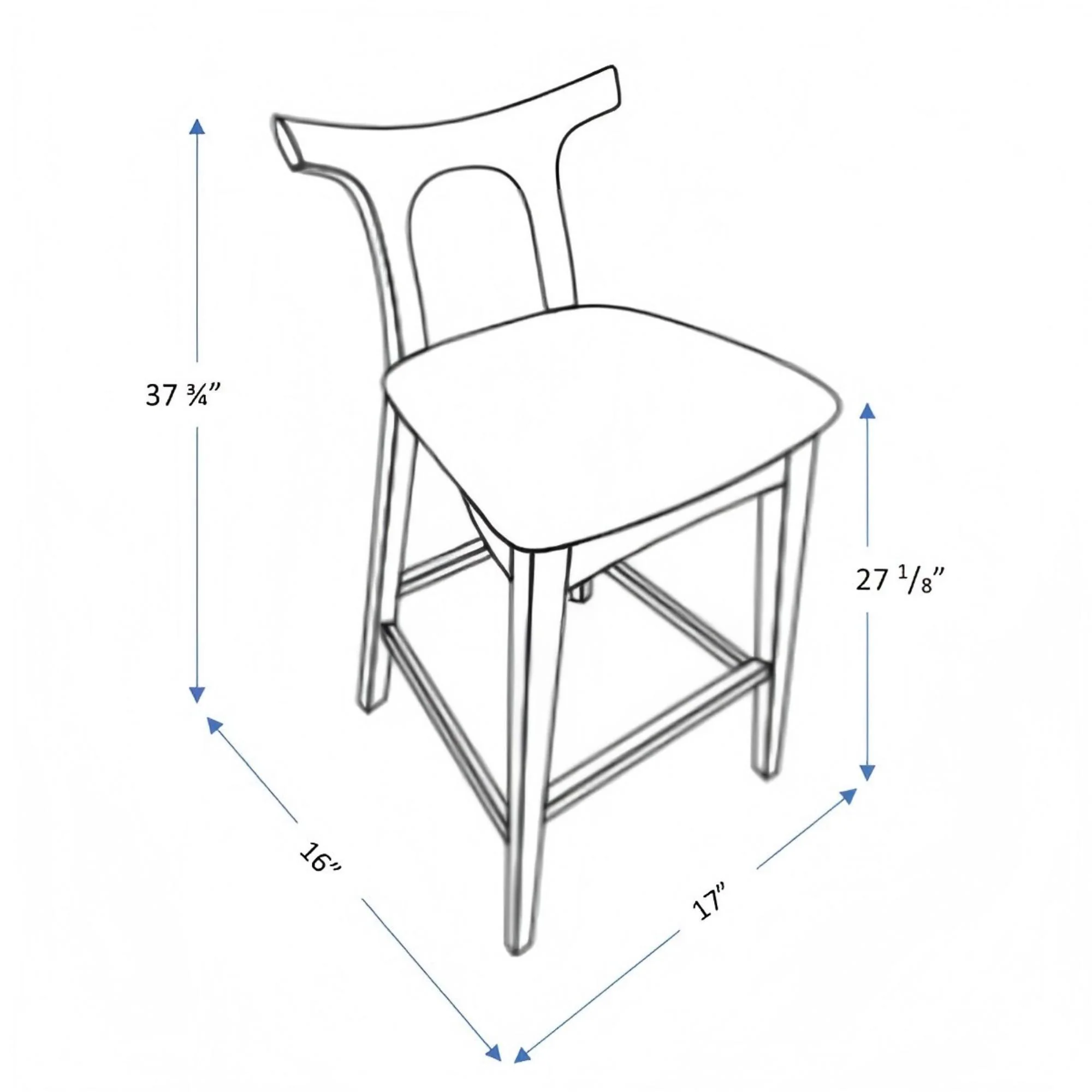 Hester - Upholstered, Square Bar Chair (Set of 2) - Image 15