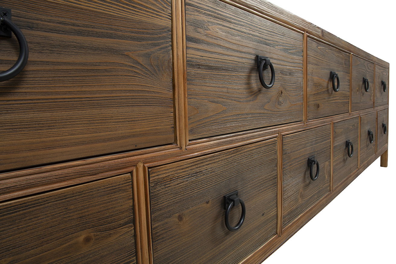 Hewitt - Drawer Bank - Dark Brown - Image 8