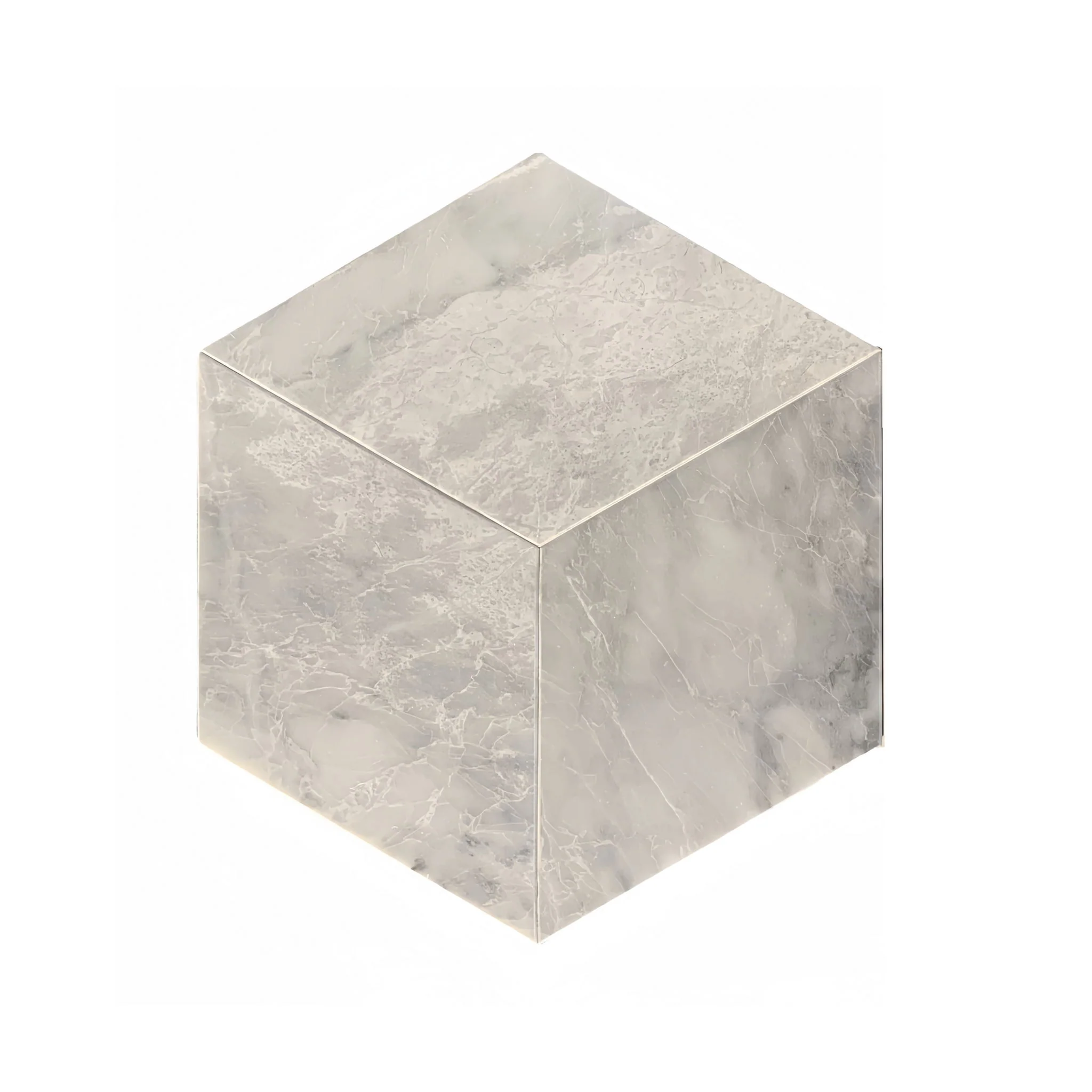 Hexagon Natural Marble Polished Tile For Wall And Floor (Set of 12) - Image 3