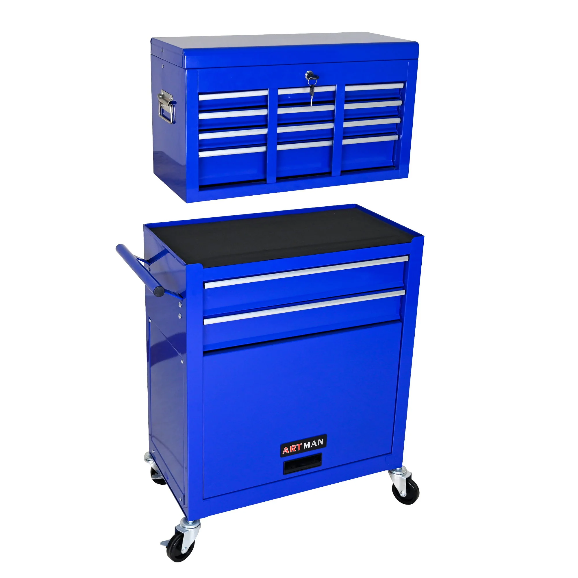 High Capacity Rolling Tool Chest With Wheels And Drawers, Storage Cabinet - Image 11