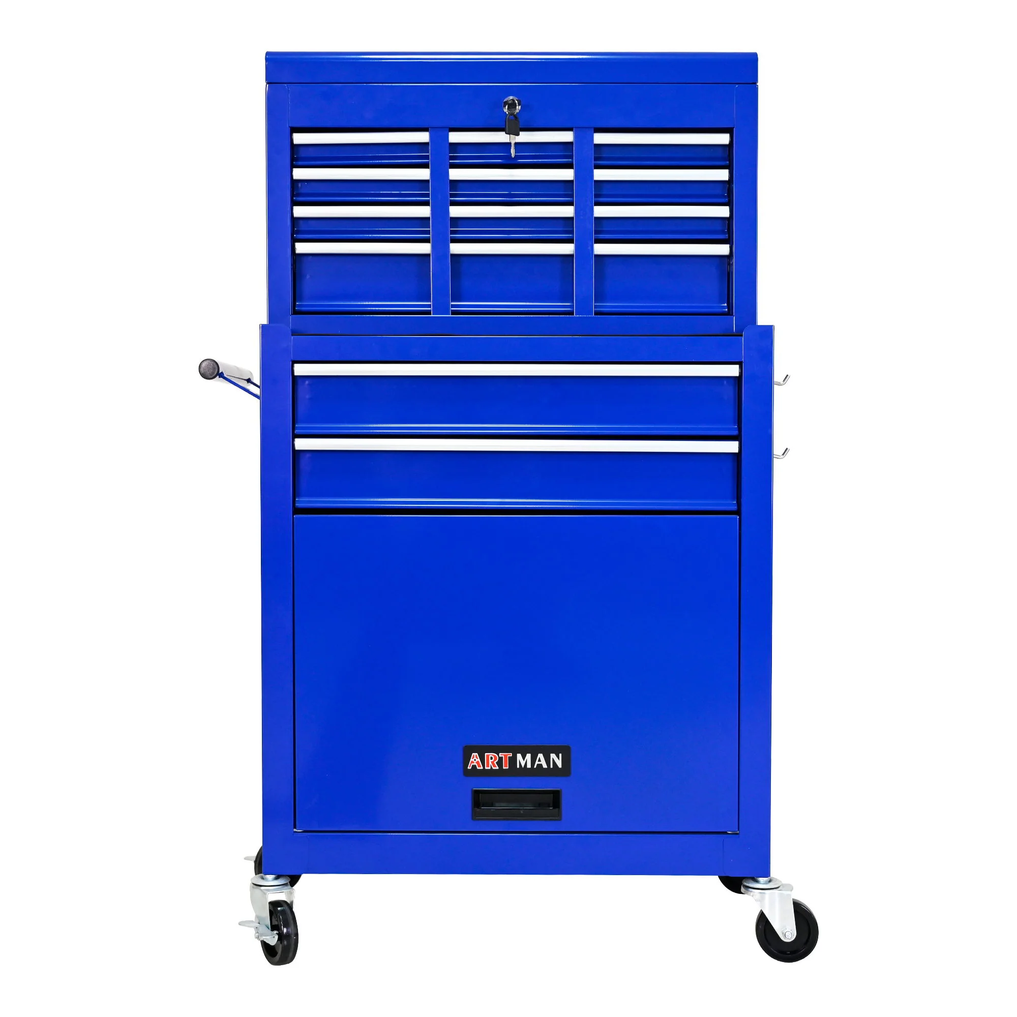 High Capacity Rolling Tool Chest With Wheels And Drawers, Storage Cabinet - Image 6