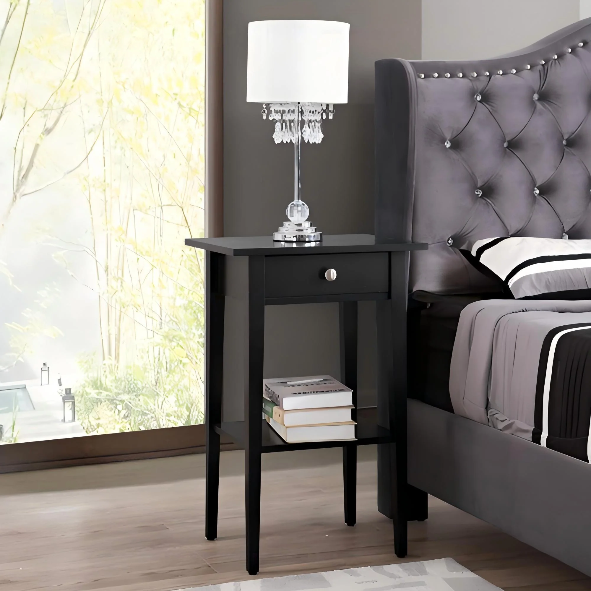 High Quality Wood Nightstand - Image 21