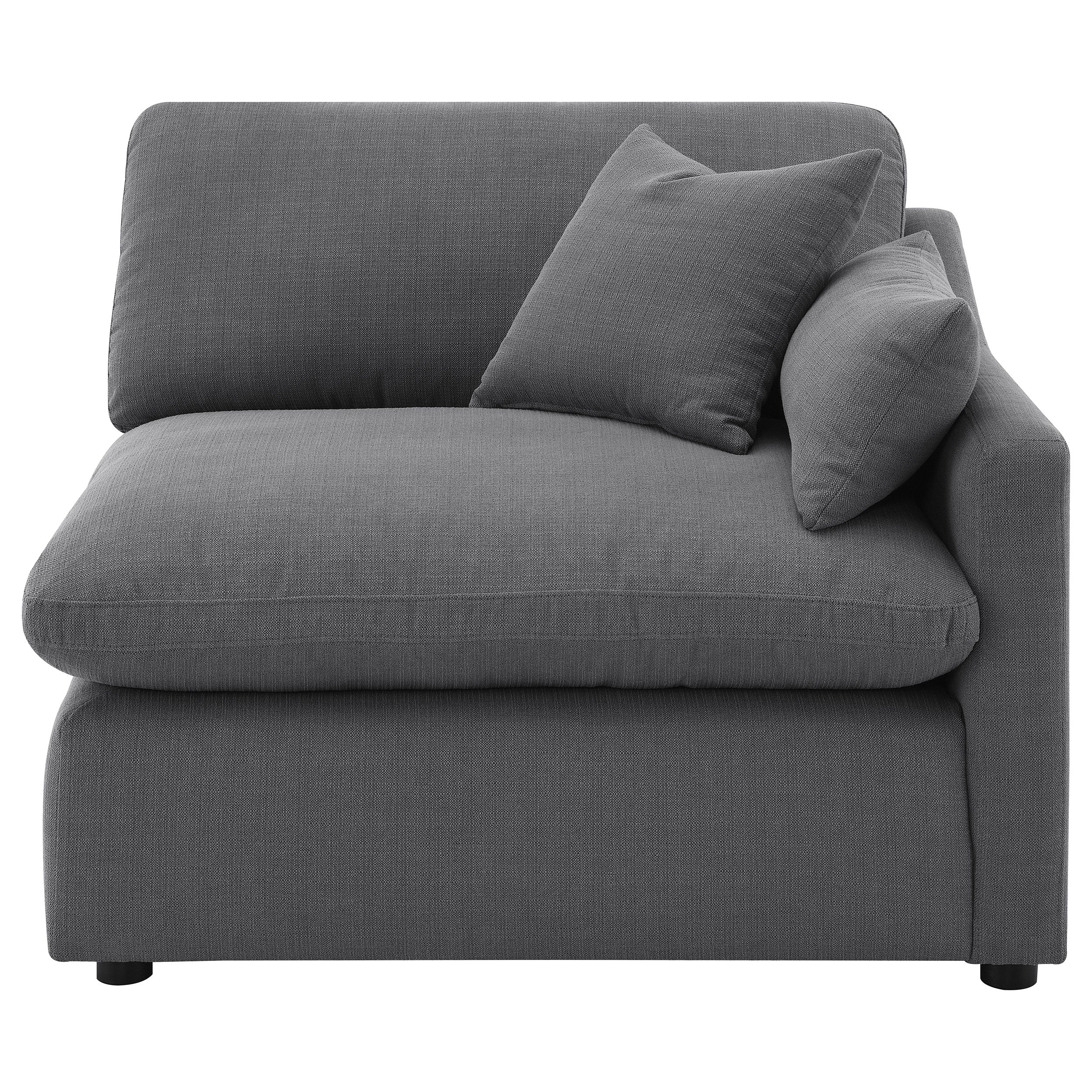 Hobson Upholstered RAF Chair - Charcoal - Image 3