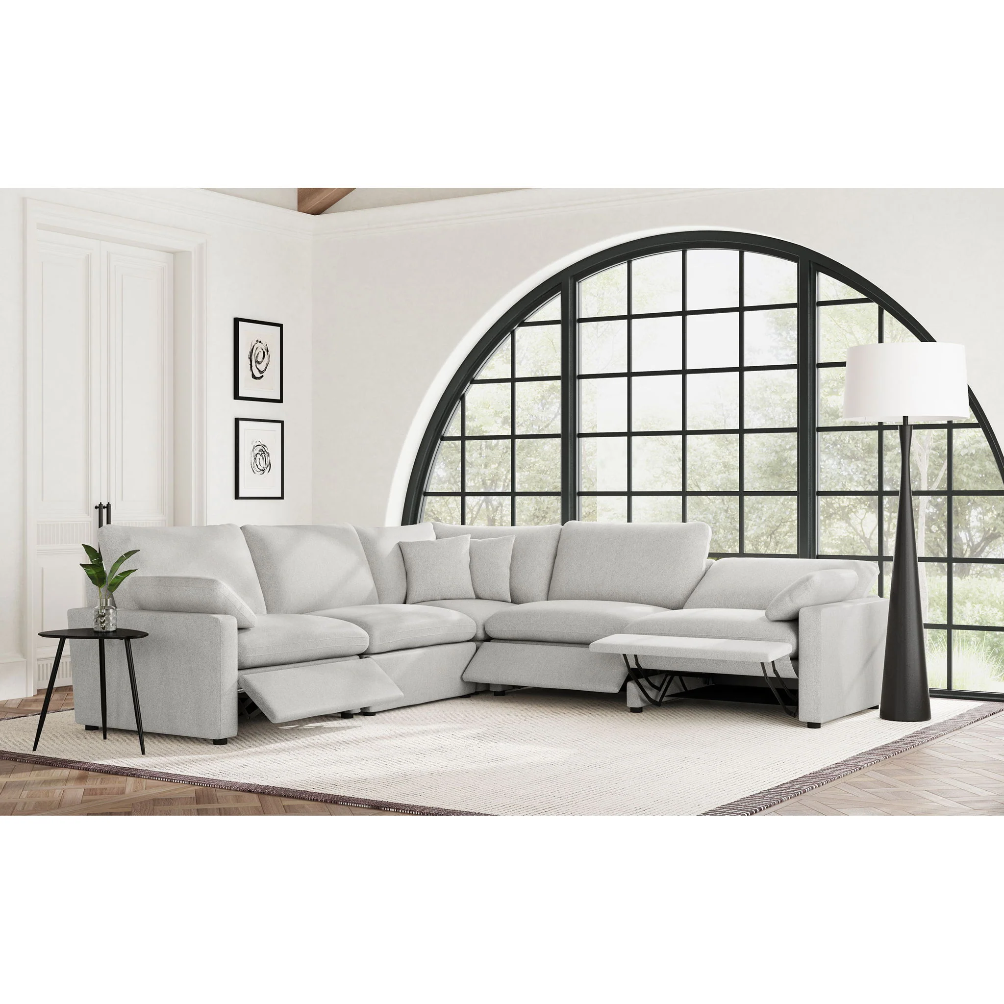 Hollander - Power Reclining Sectional - Image 17