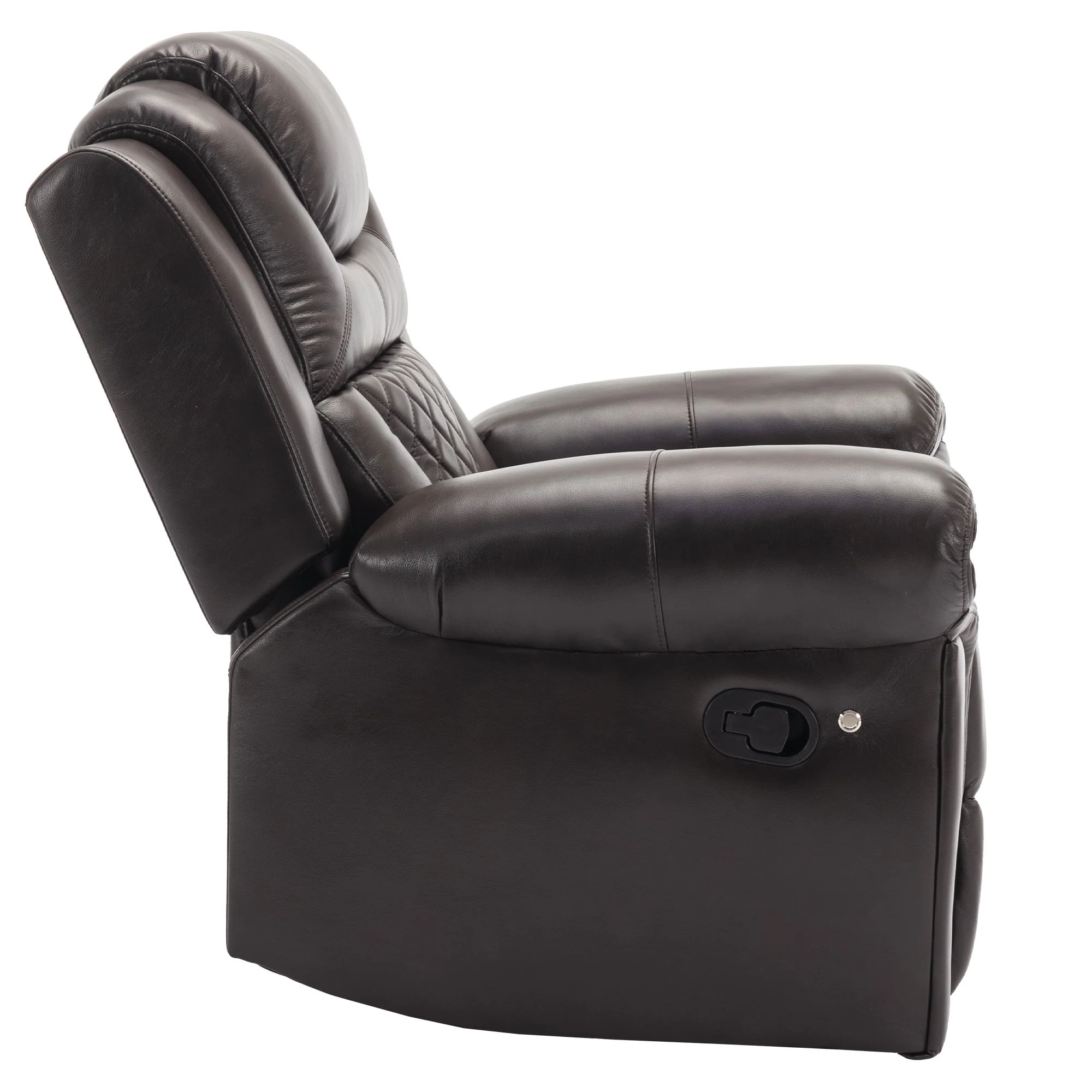Home Theater Seating Manual Recliner Chair With Led Light Strip For Living Room - Image 16
