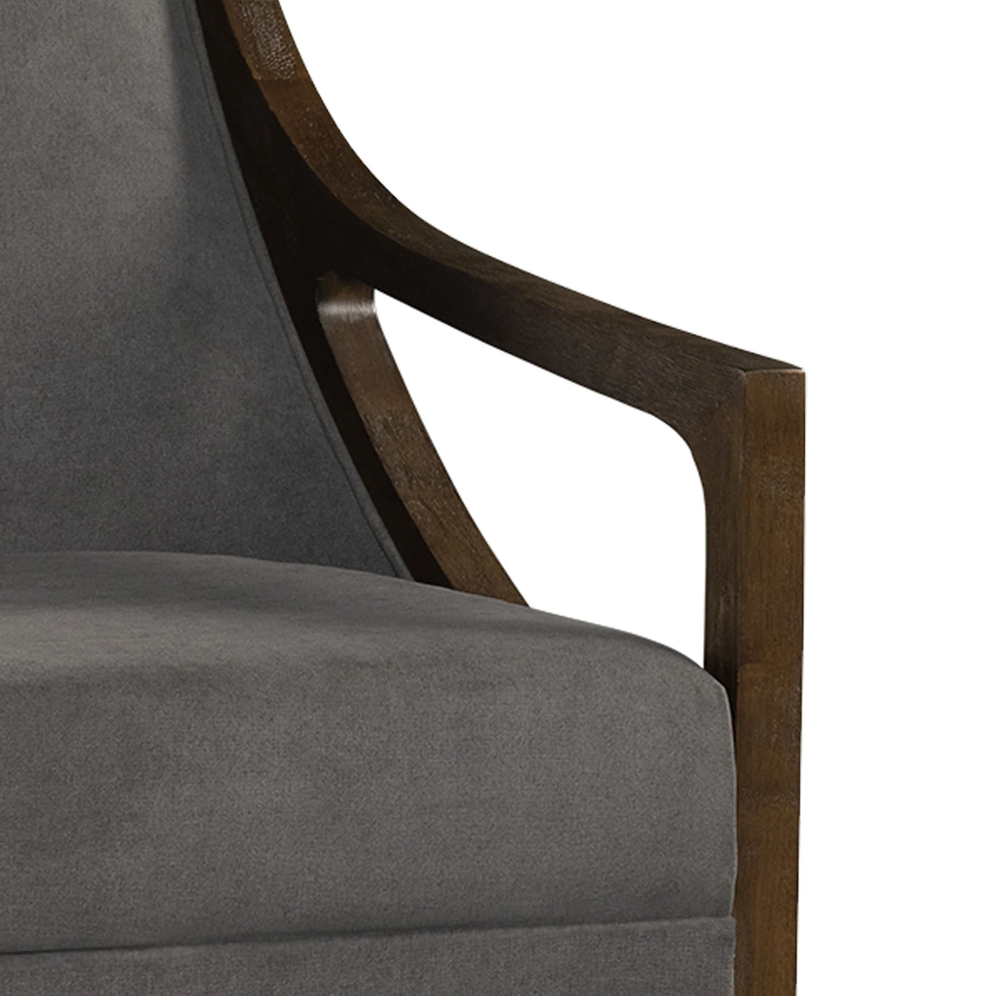 Hopkins - Chair With Brown Arm - Image 5
