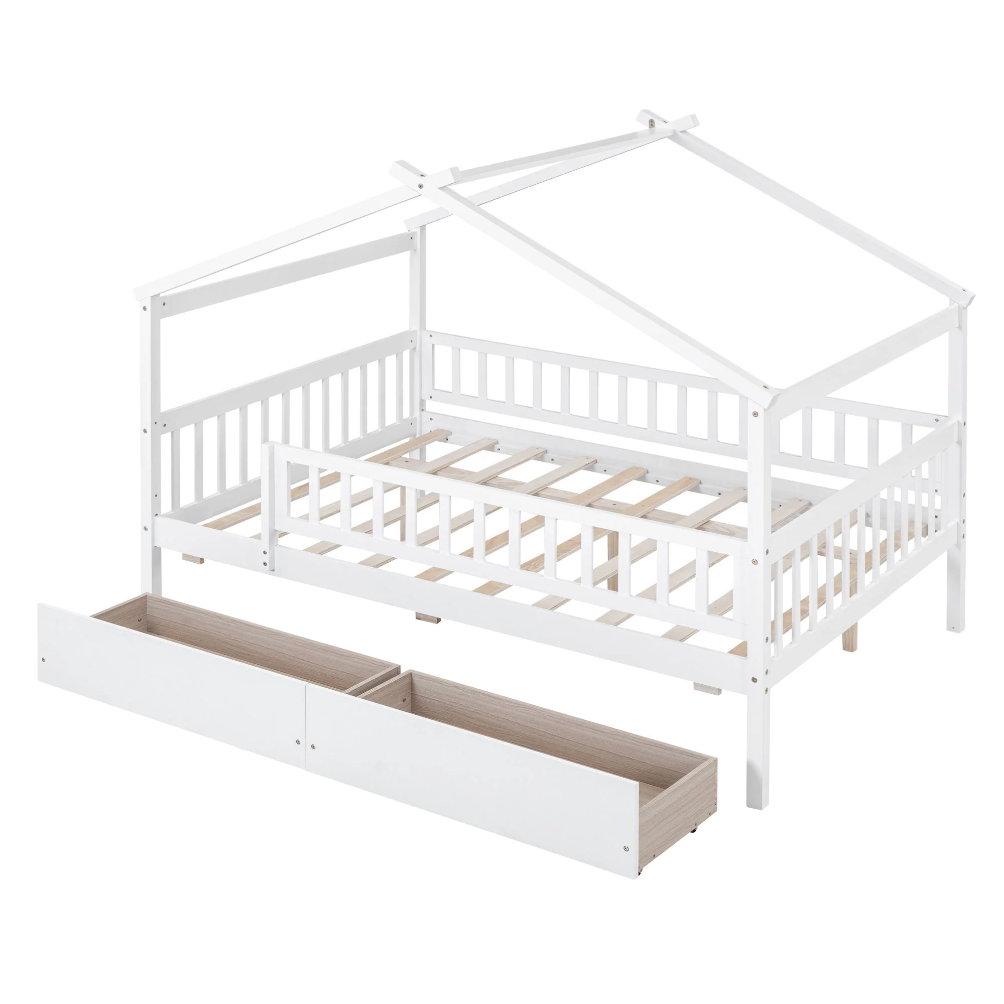 House Bed With 2 Drawers - Image 20