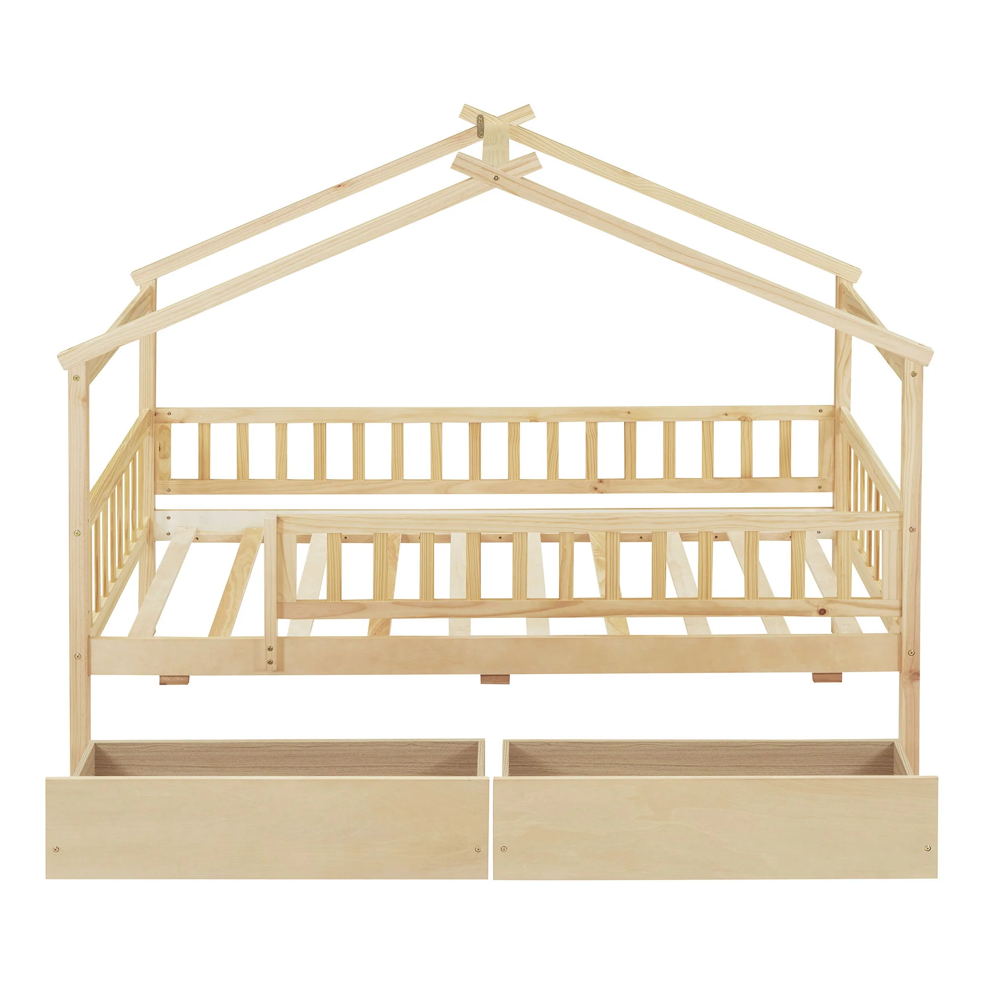House Bed With 2 Drawers - Image 44