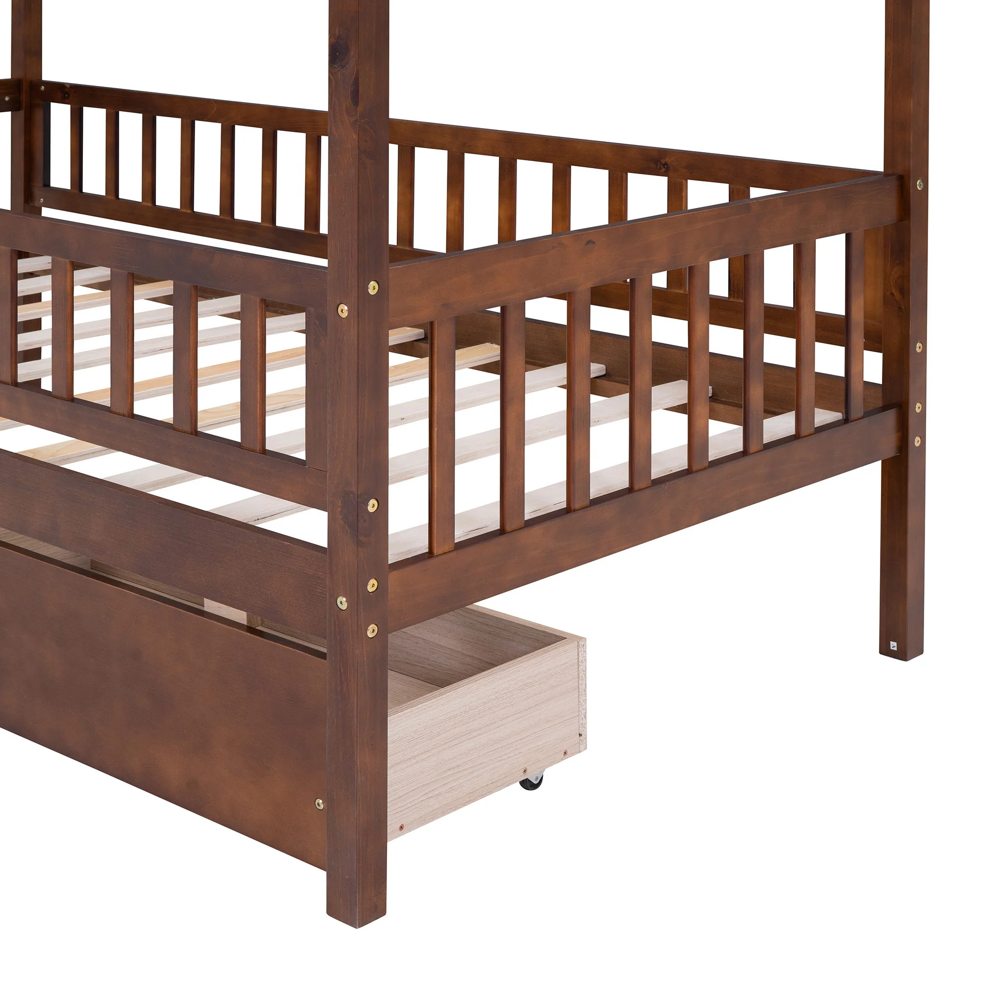 House Bed With 2 Drawers - Image 54