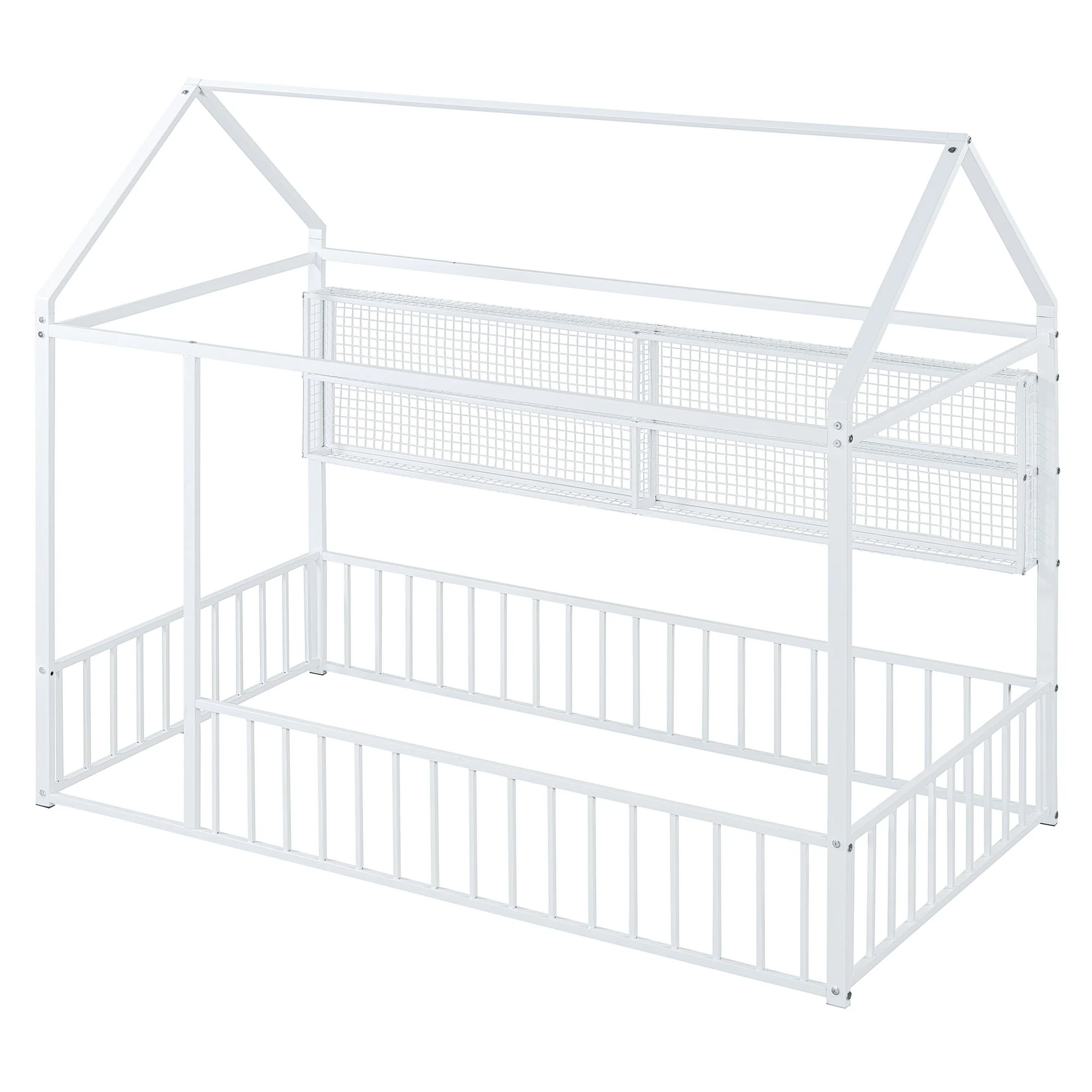 House Frame With Fence And Shelves - Image 19