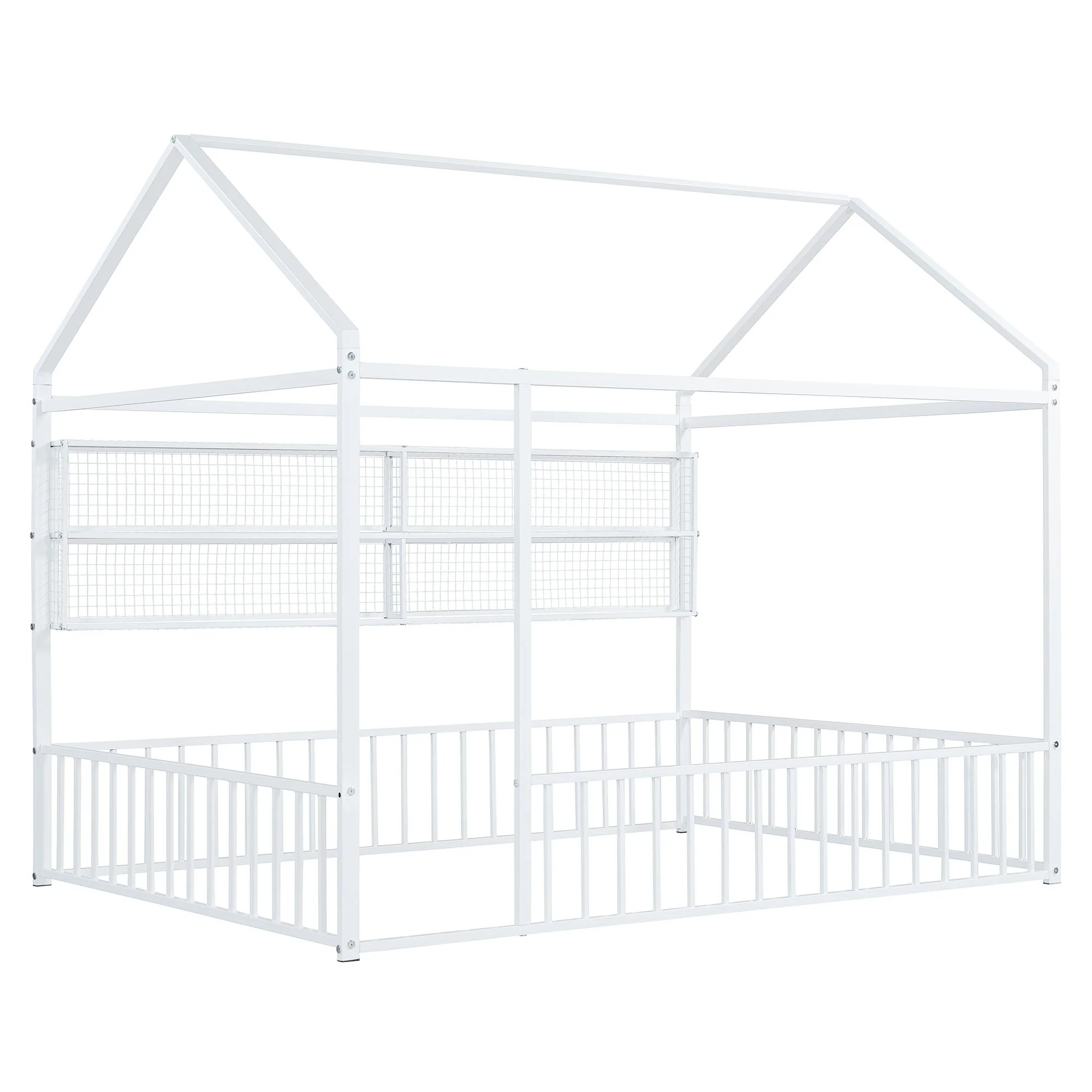 House Frame With Fence And Shelves - Image 21