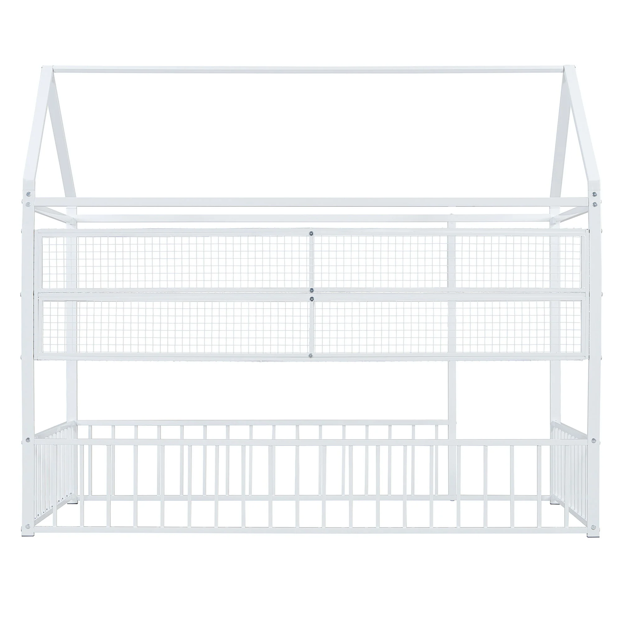 House Frame With Fence And Shelves - Image 4