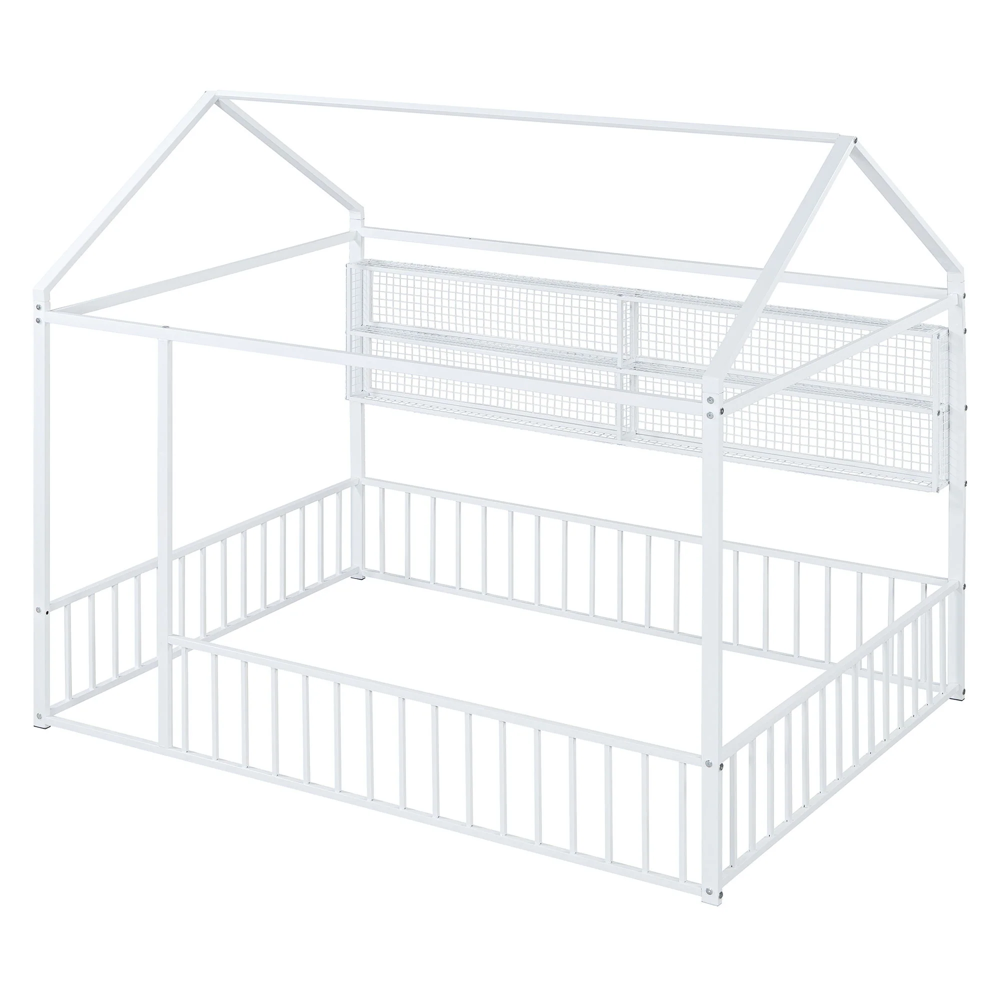 House Frame With Fence And Shelves - Image 6