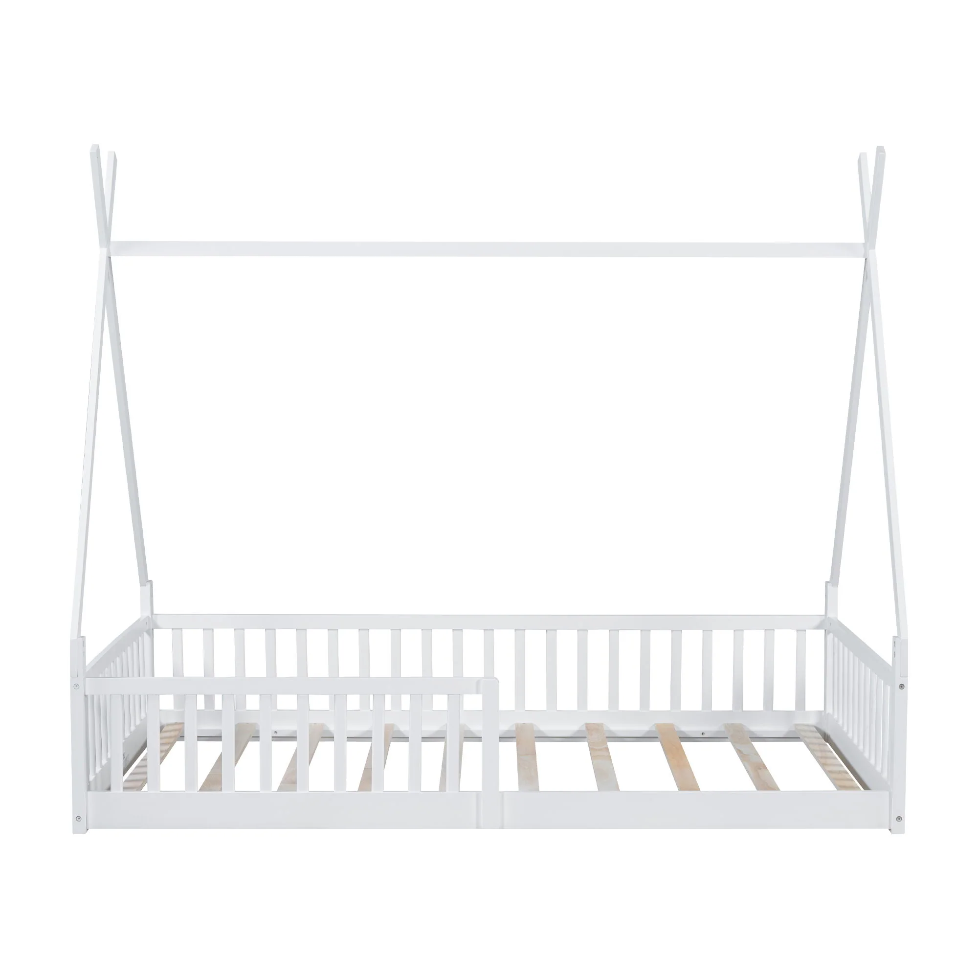 House Shaped Design Bed With Fence - Image 15