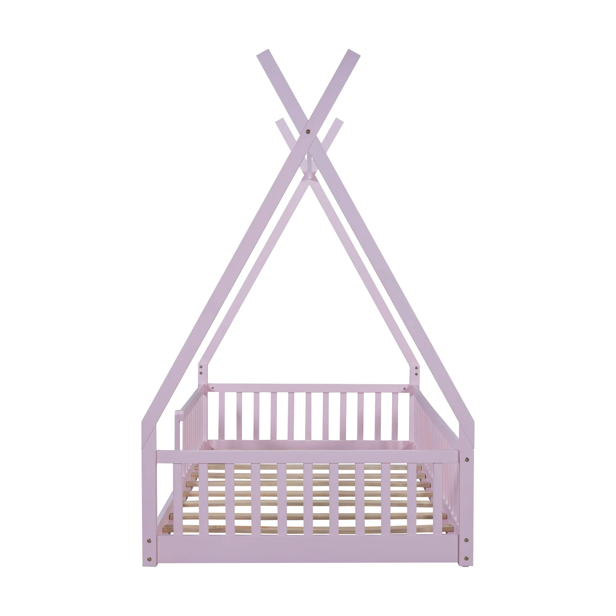 House Shaped Design Bed With Fence - Image 16