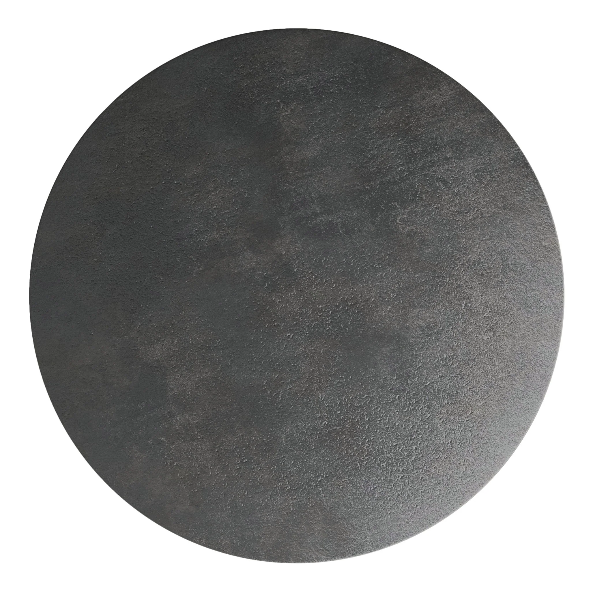 Hughes - Cast Aluminum Side Table - Black - Image 9