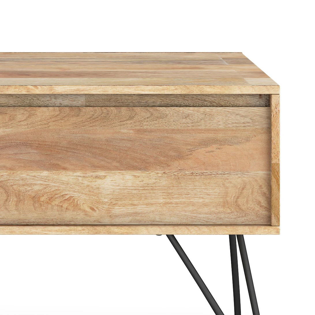 Hunter - Handcrafted TV Media Stand - Natural - Image 2