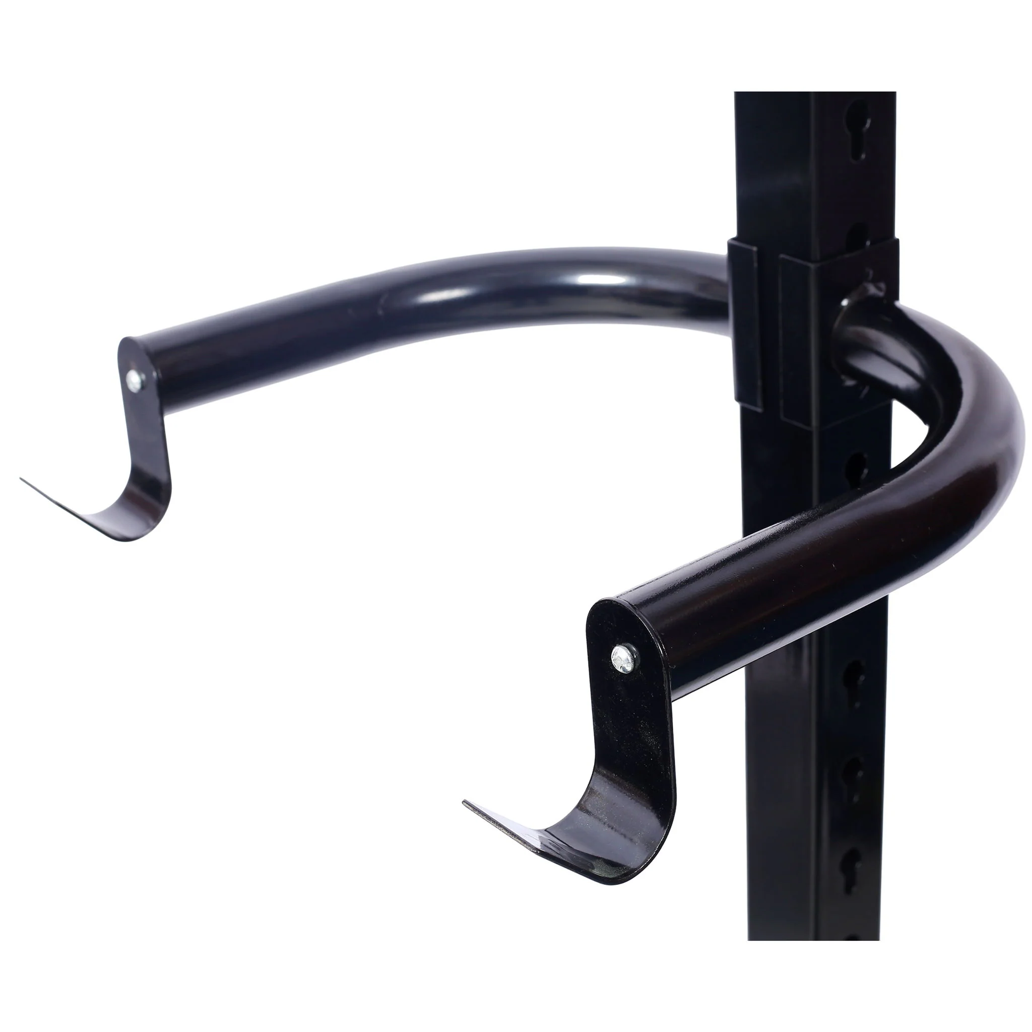 Indoor Bike Rack Stand For 1 - 2 Bicycles With Adjustable Arms - Black - Image 4