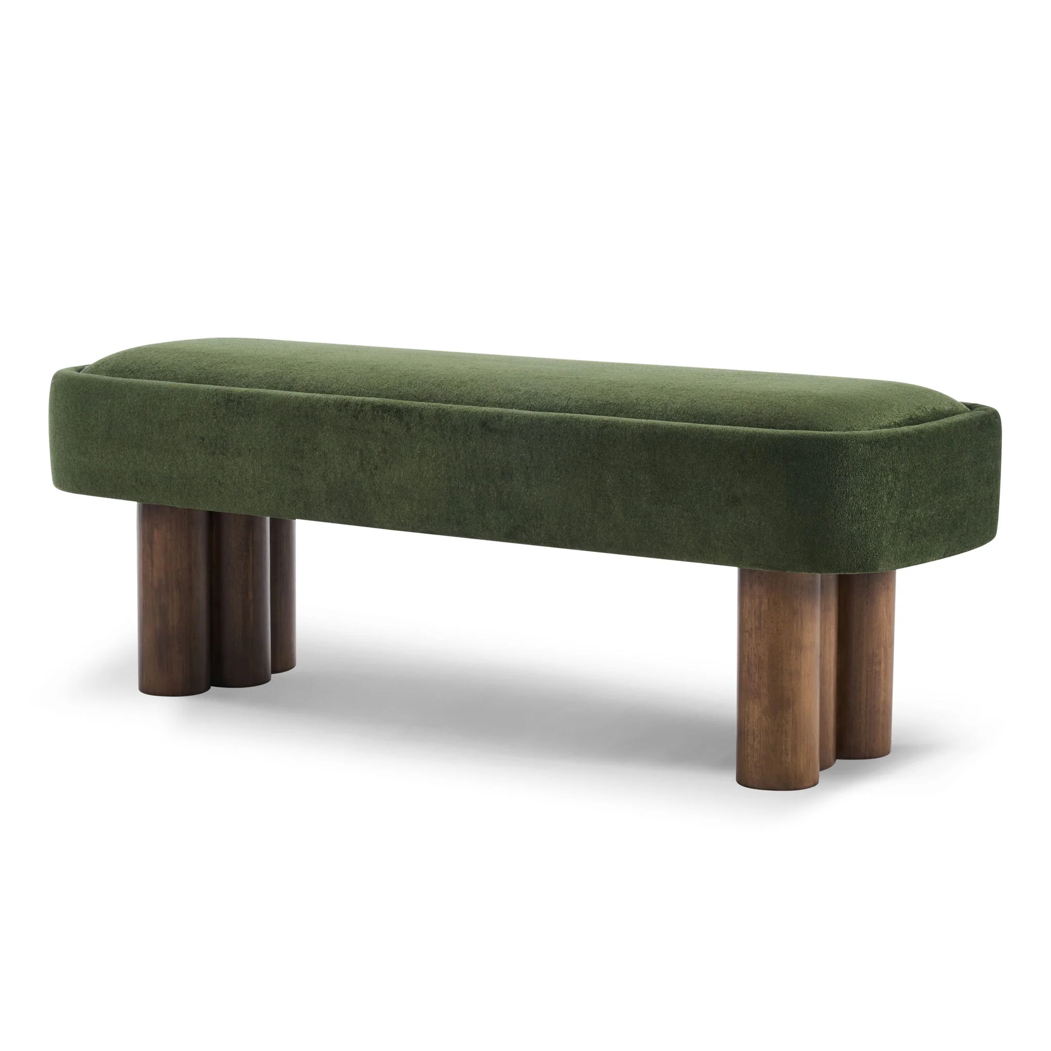 Indoor Upholstered Dining Bench - Image 12